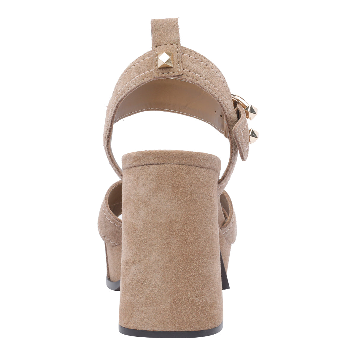 Ash Sandals Beige Suede Leather/rubber Sole