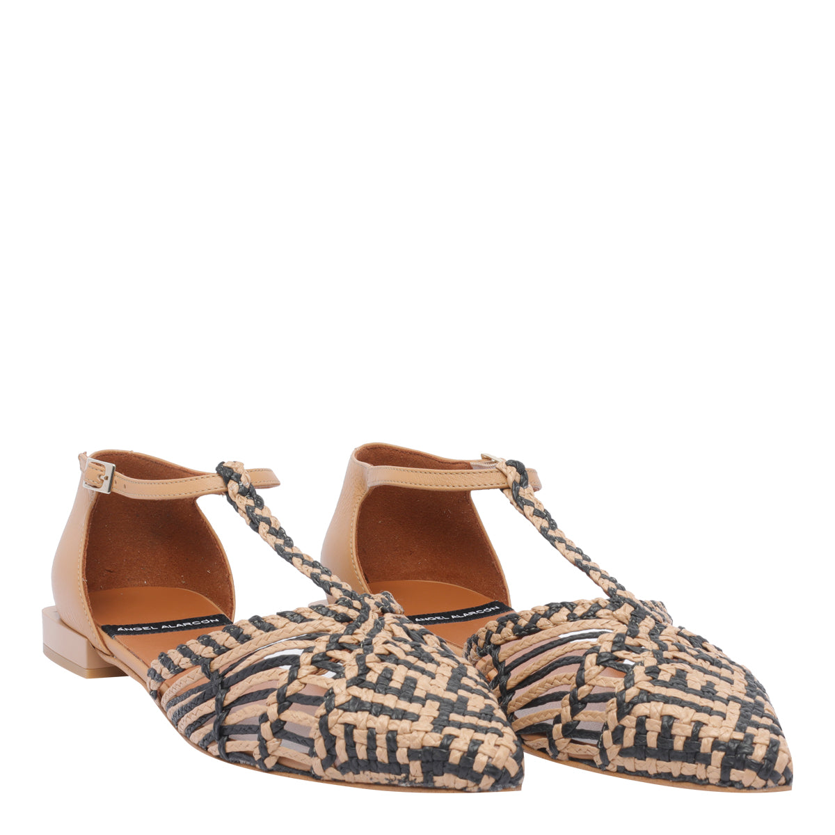 Angel Alarcon Flat Shoes Beige