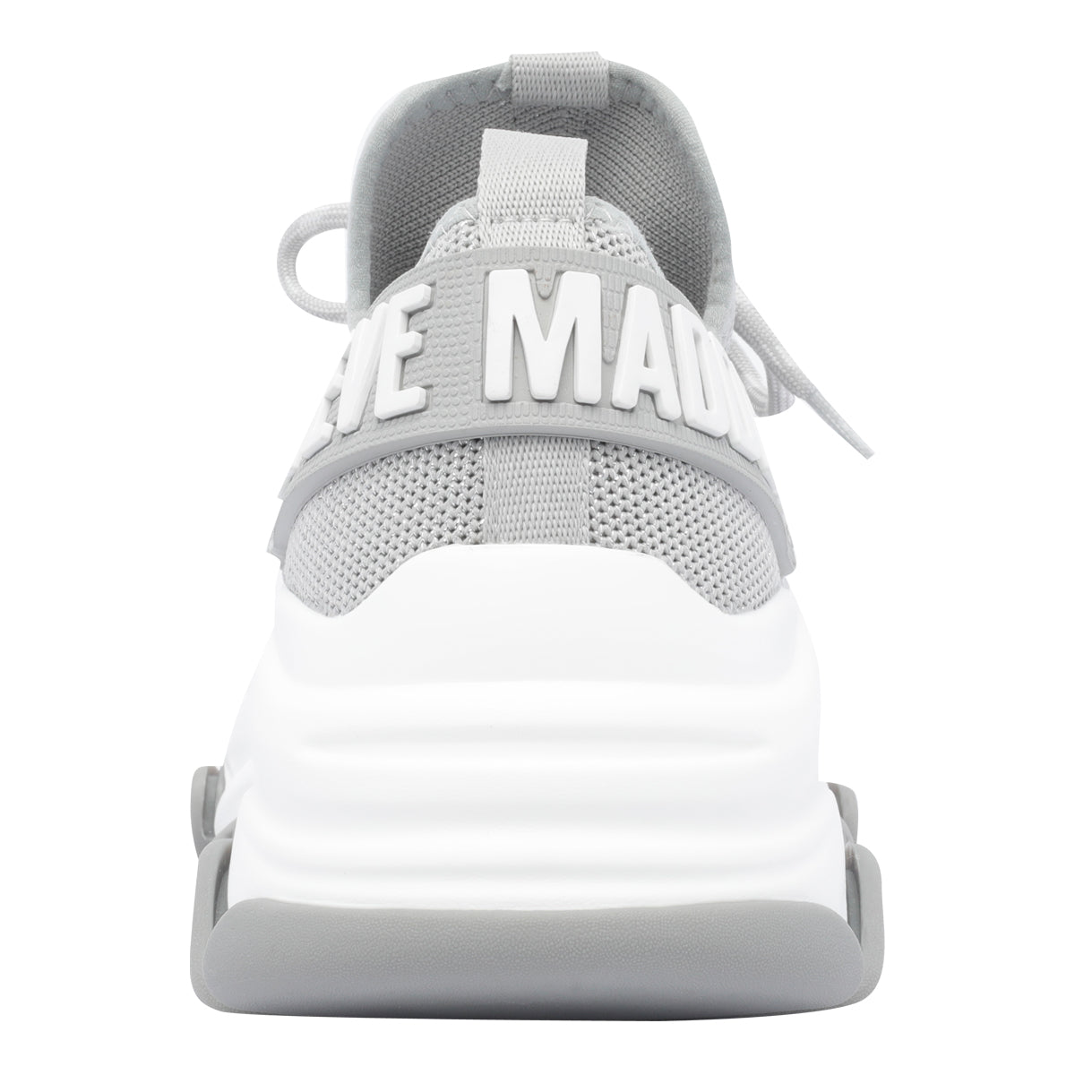 Steve Madden Sneakers Silver Fabric/rubber Sole