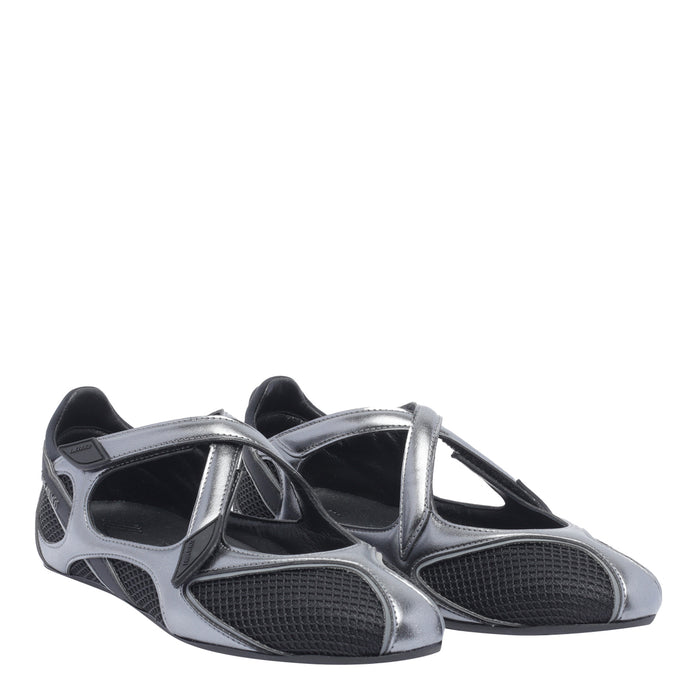 The Attico Flat Shoes Black
