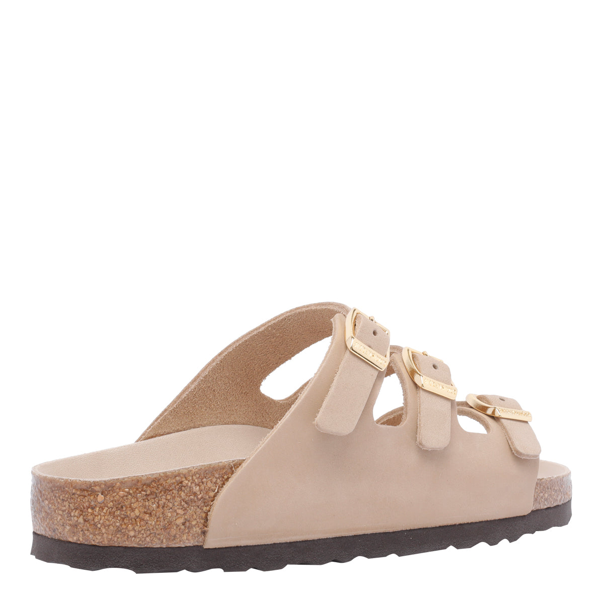Birkenstock Sandals Beige Suede Leather/rubber Sole