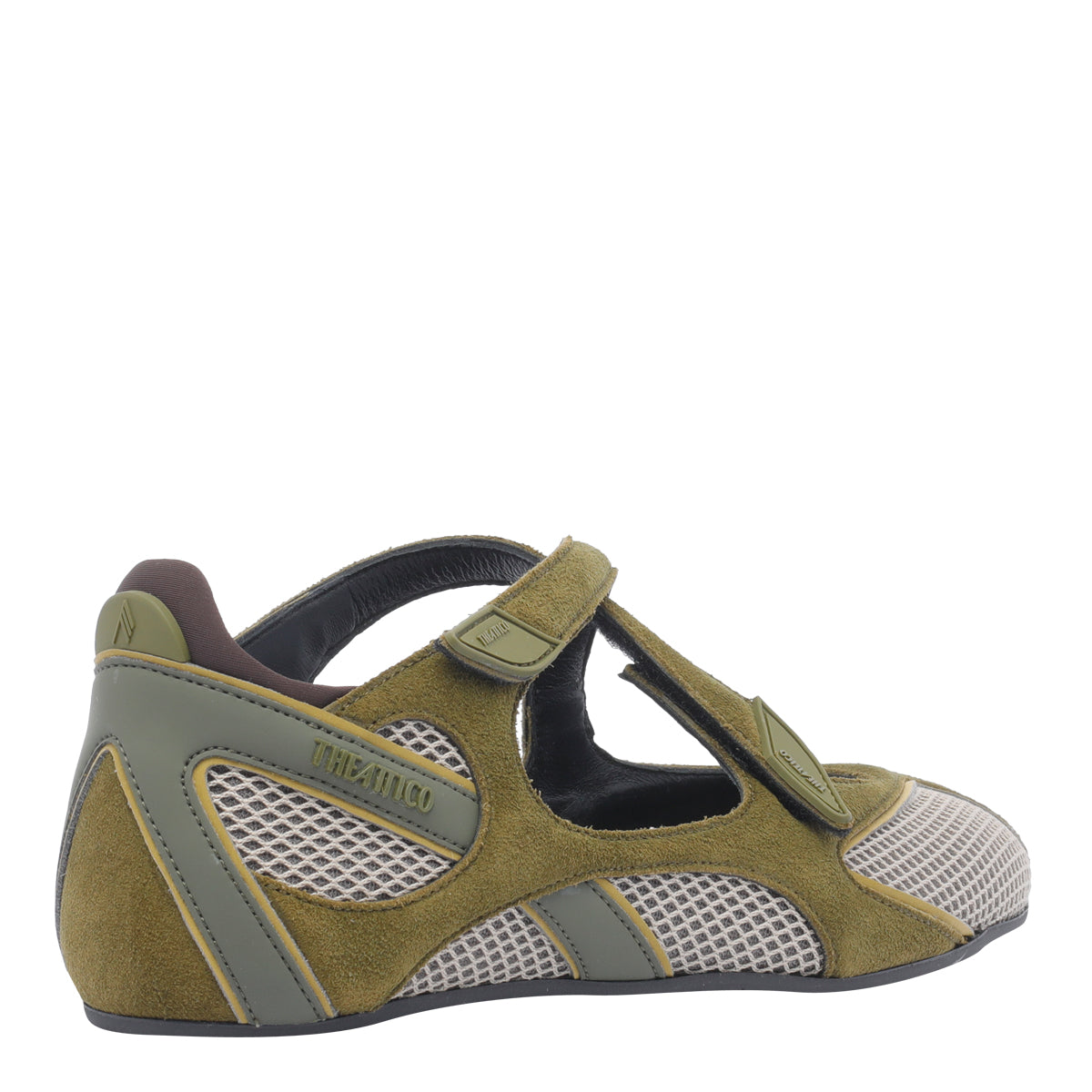 The Attico Flat Shoes Green