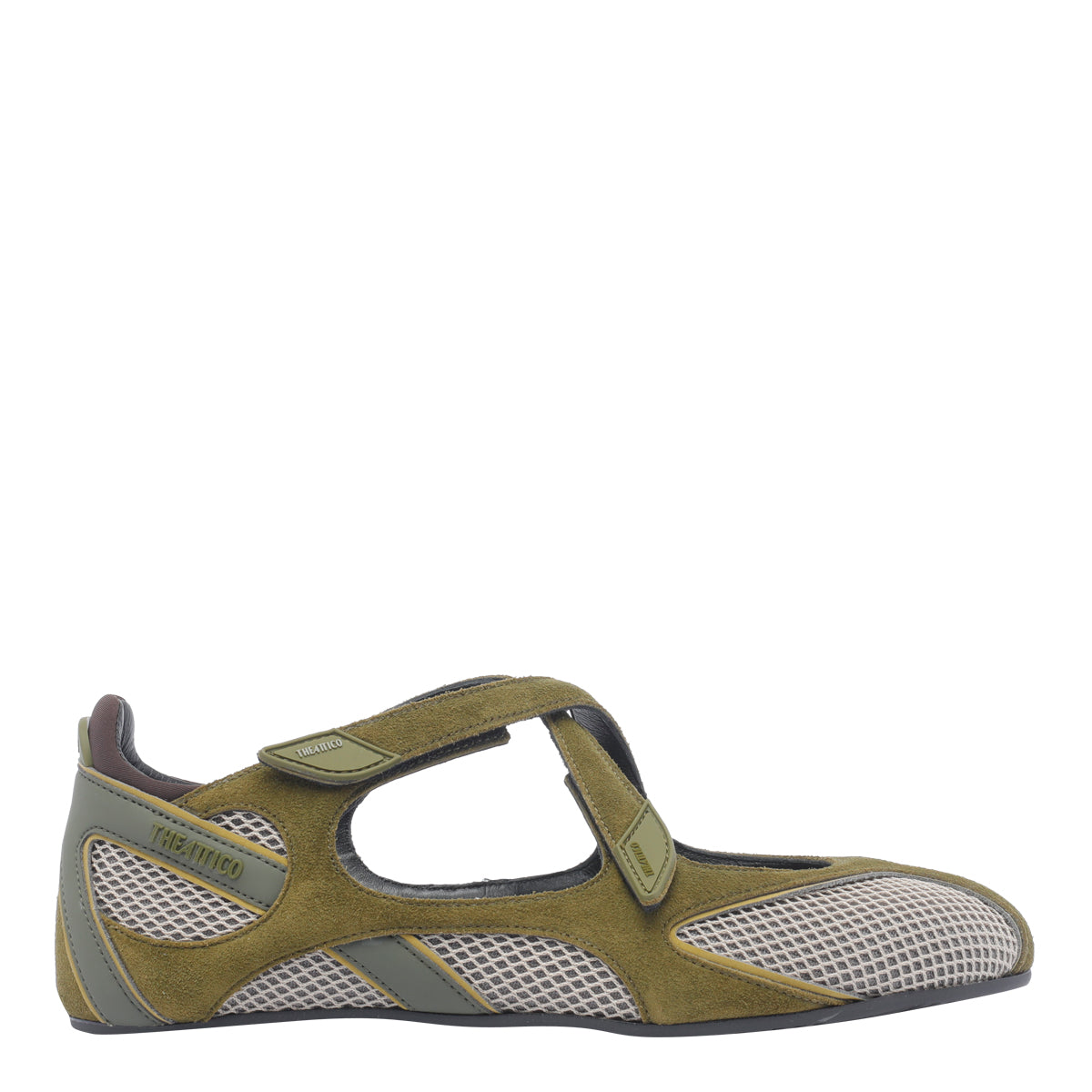 The Attico Flat Shoes Green