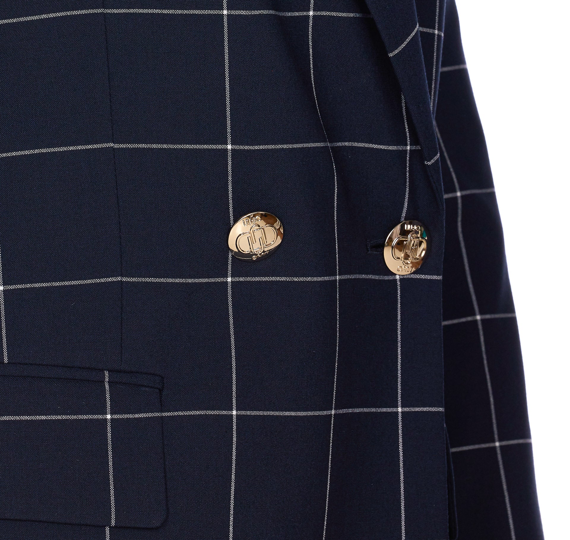 Liu Jo Jackets Blue Polyester