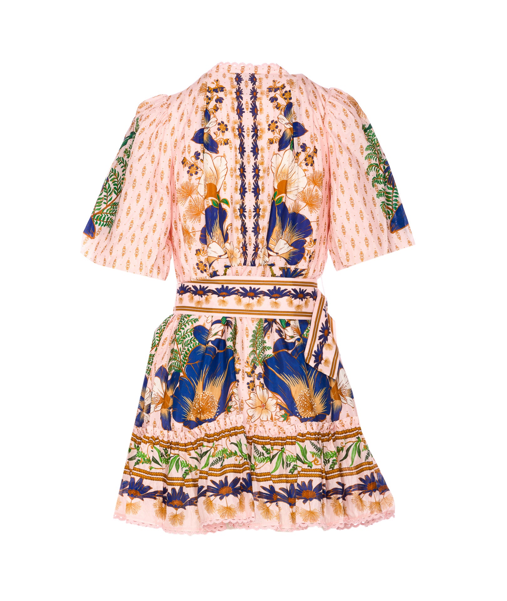 Farm Rio Dresses Pink Cotton