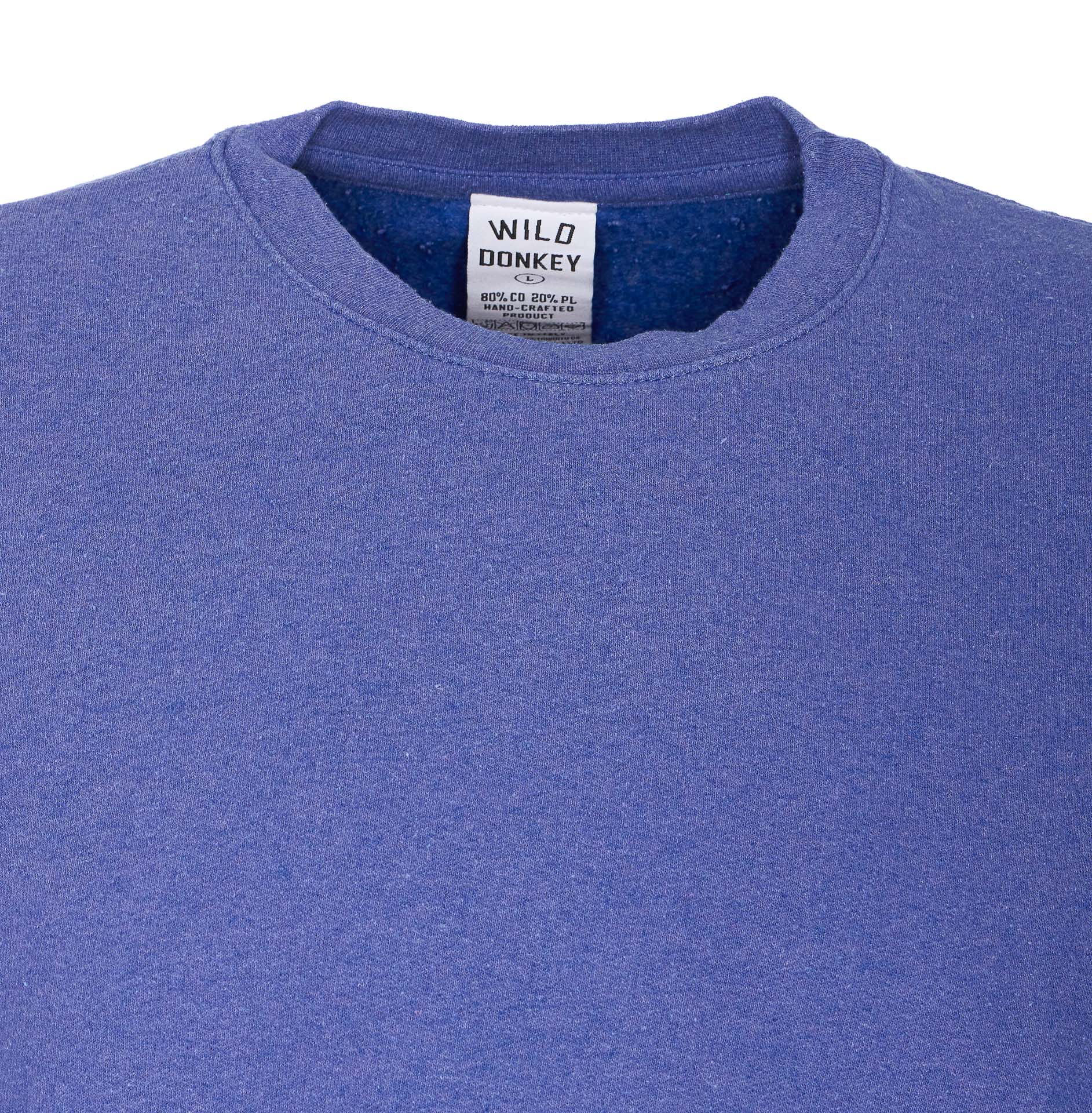 Wild Donkey Sweaters Purple Cotton