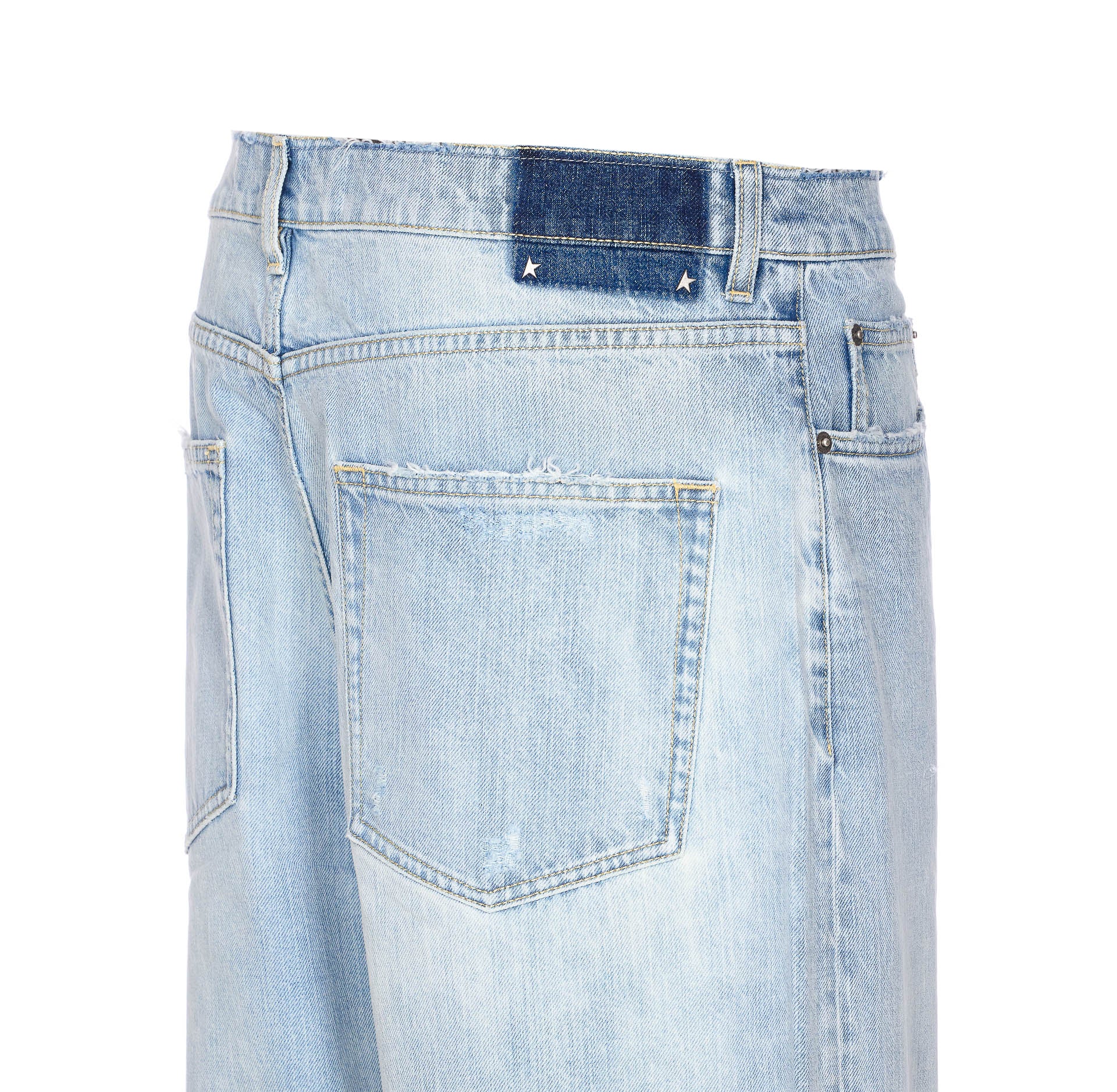 Golden Goose Jeans Blue Cotton