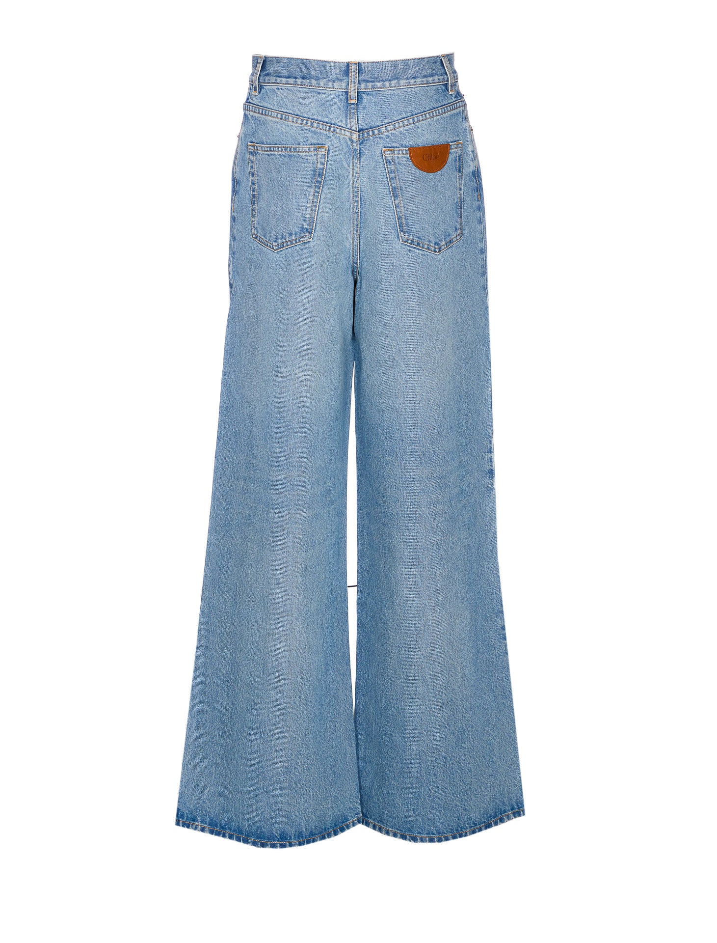 Chloè Jeans Blue Cotton