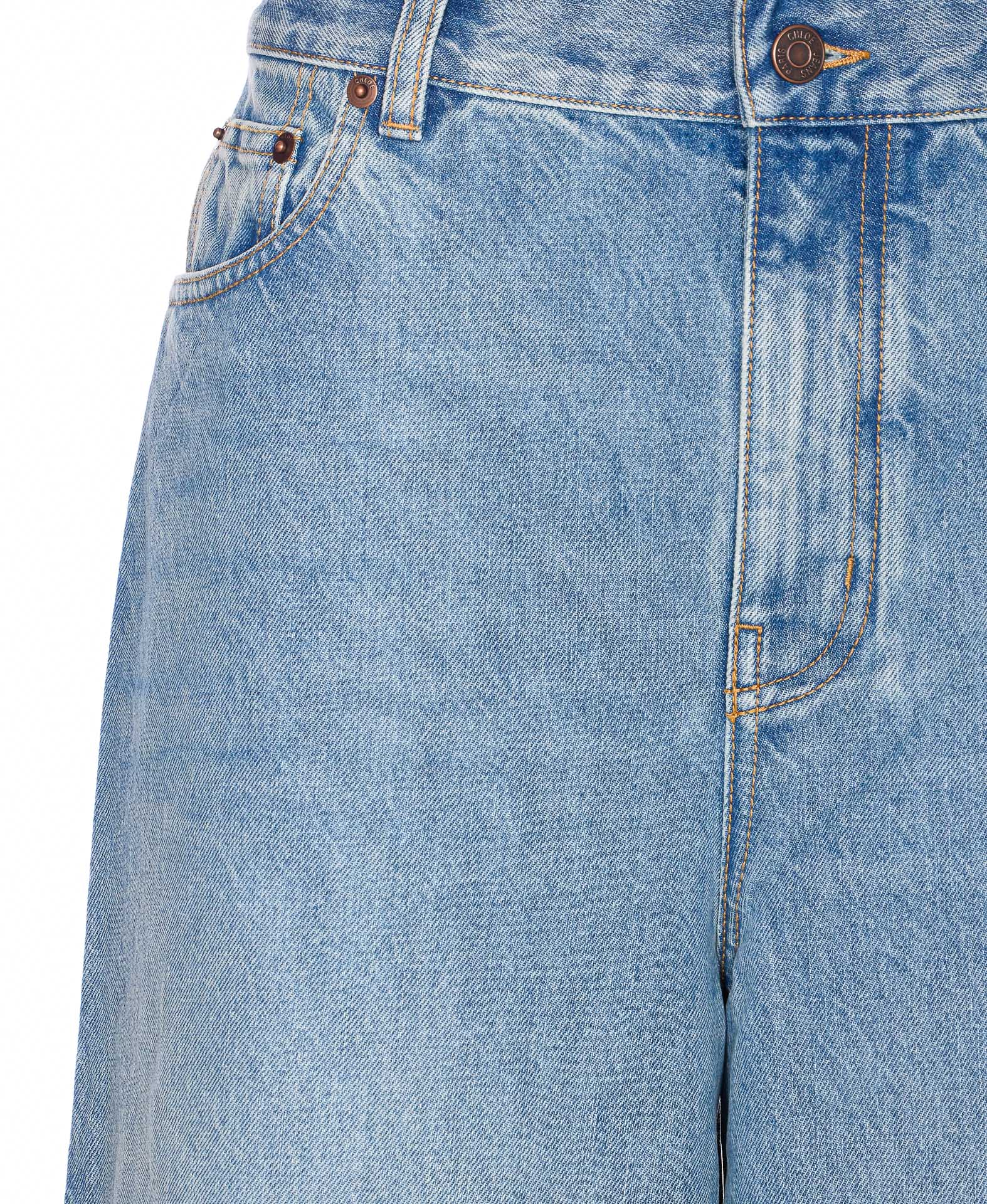Chloè Jeans Blue Cotton