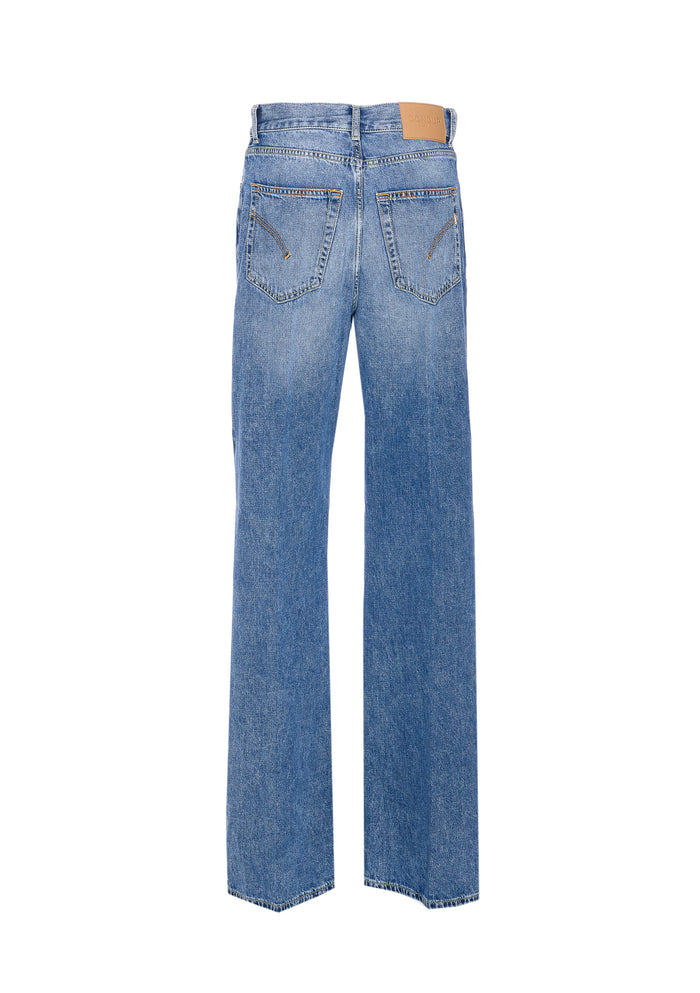 Dondup Jeans Blue Cotton