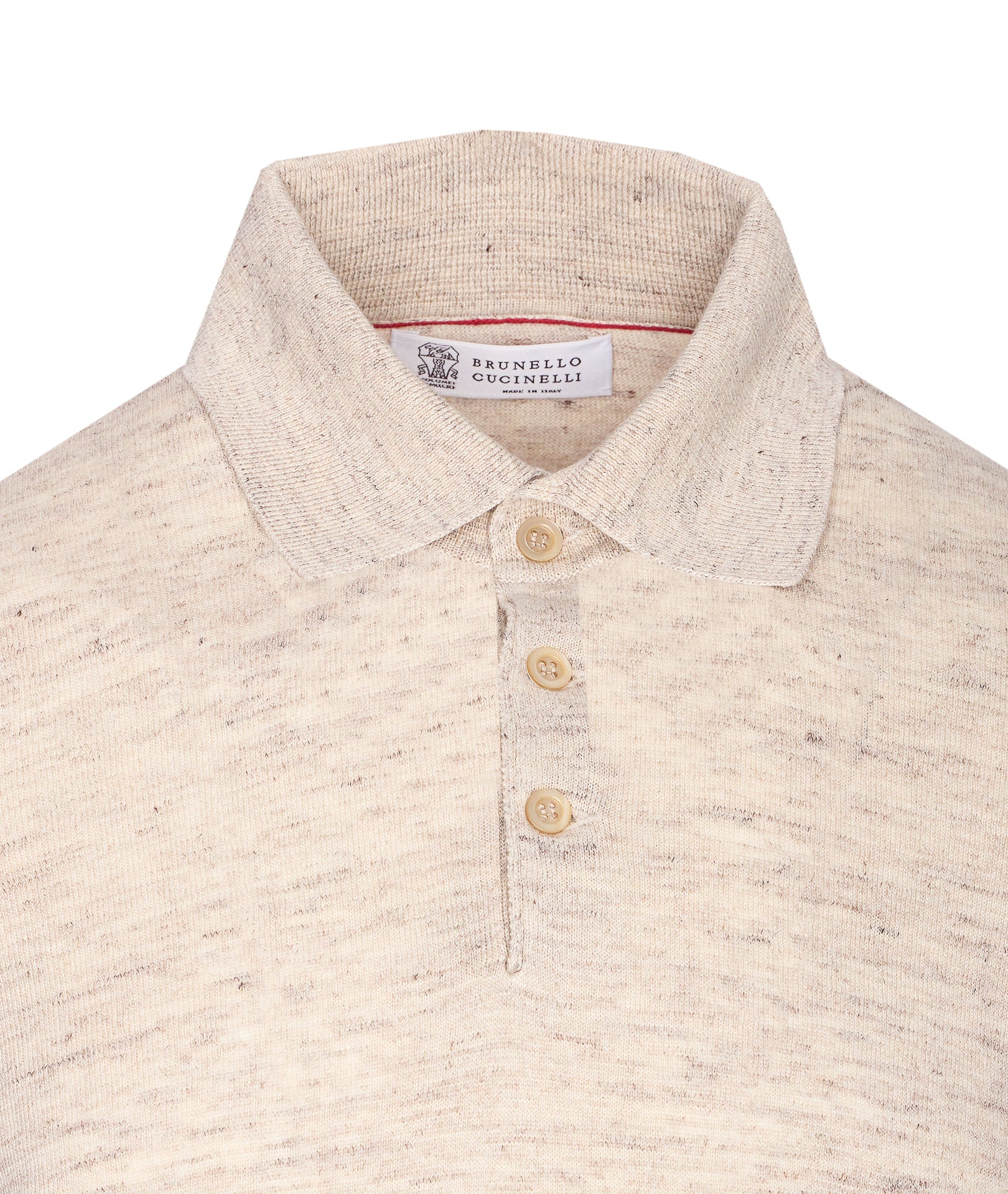 Brunello Cucinelli T-Shirts And Polos Beige Linen