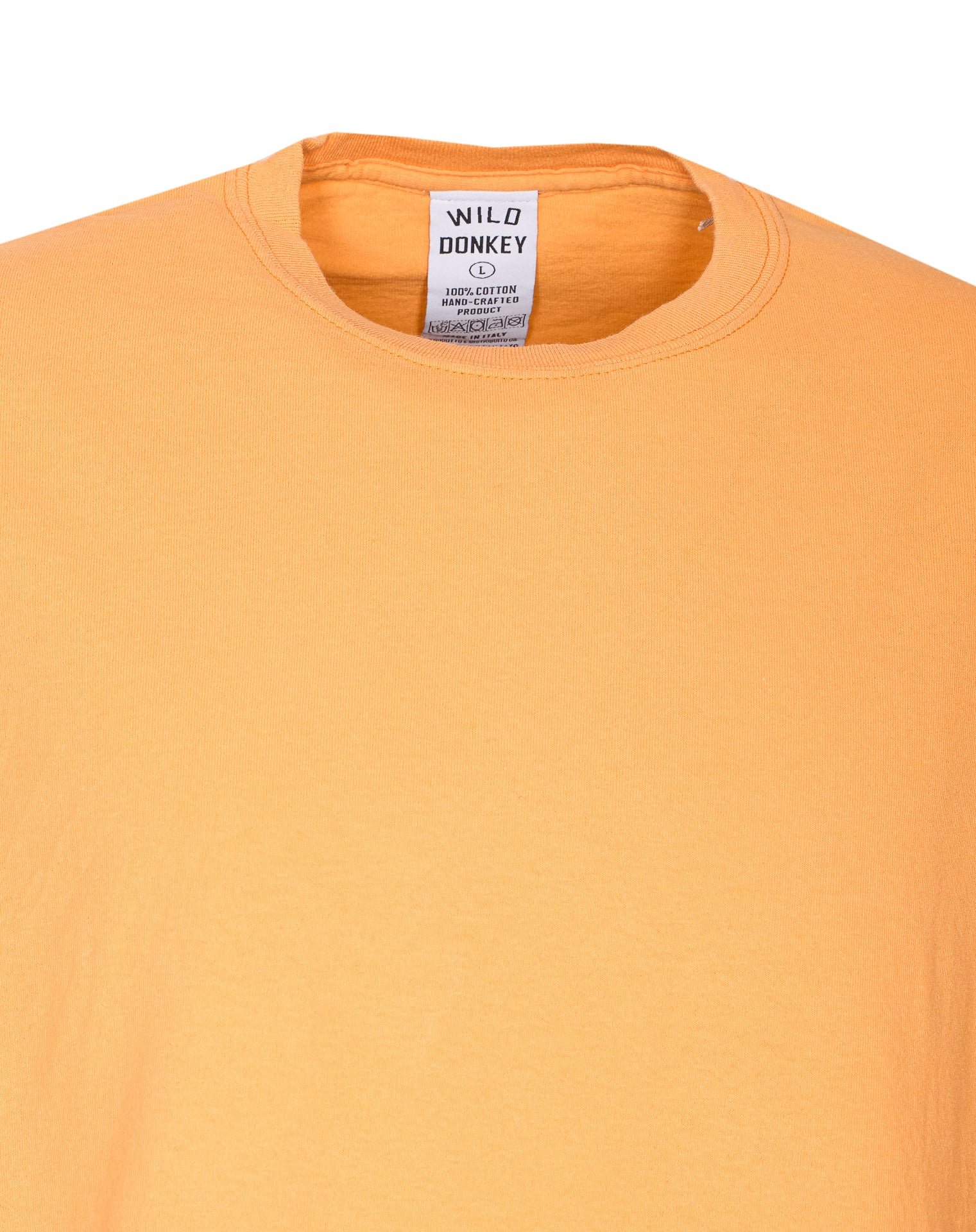 Wild Donkey T-Shirts And Polos Orange Cotton