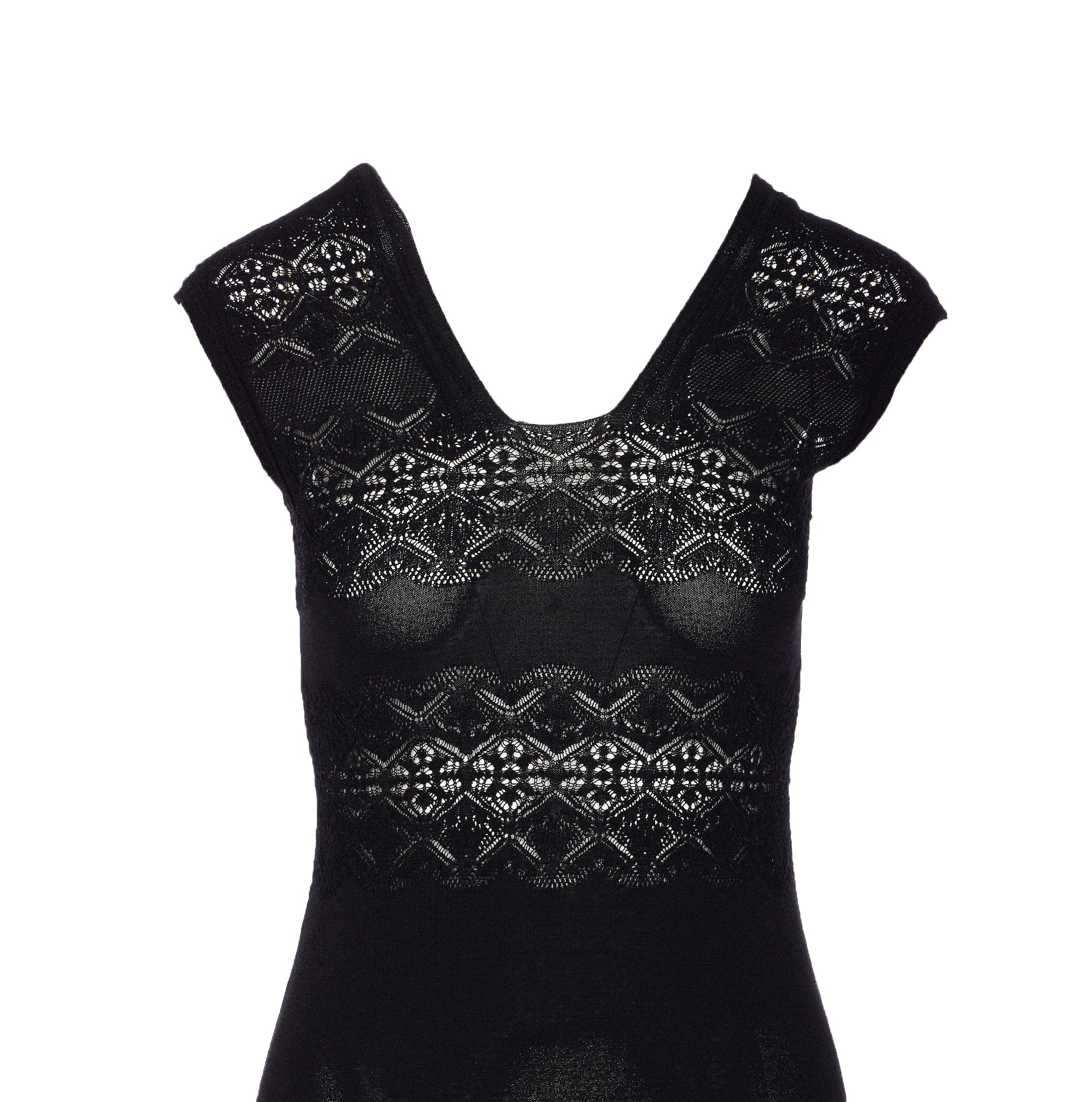 Twin-Set Dresses Black Viscose