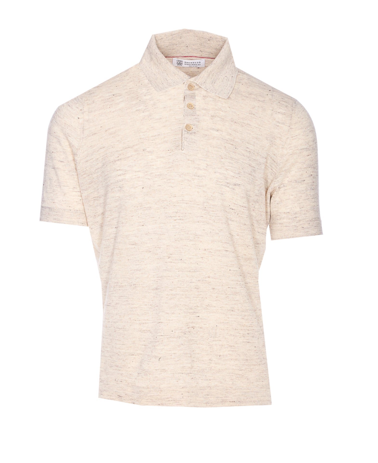 Brunello Cucinelli T-Shirts And Polos Beige Linen