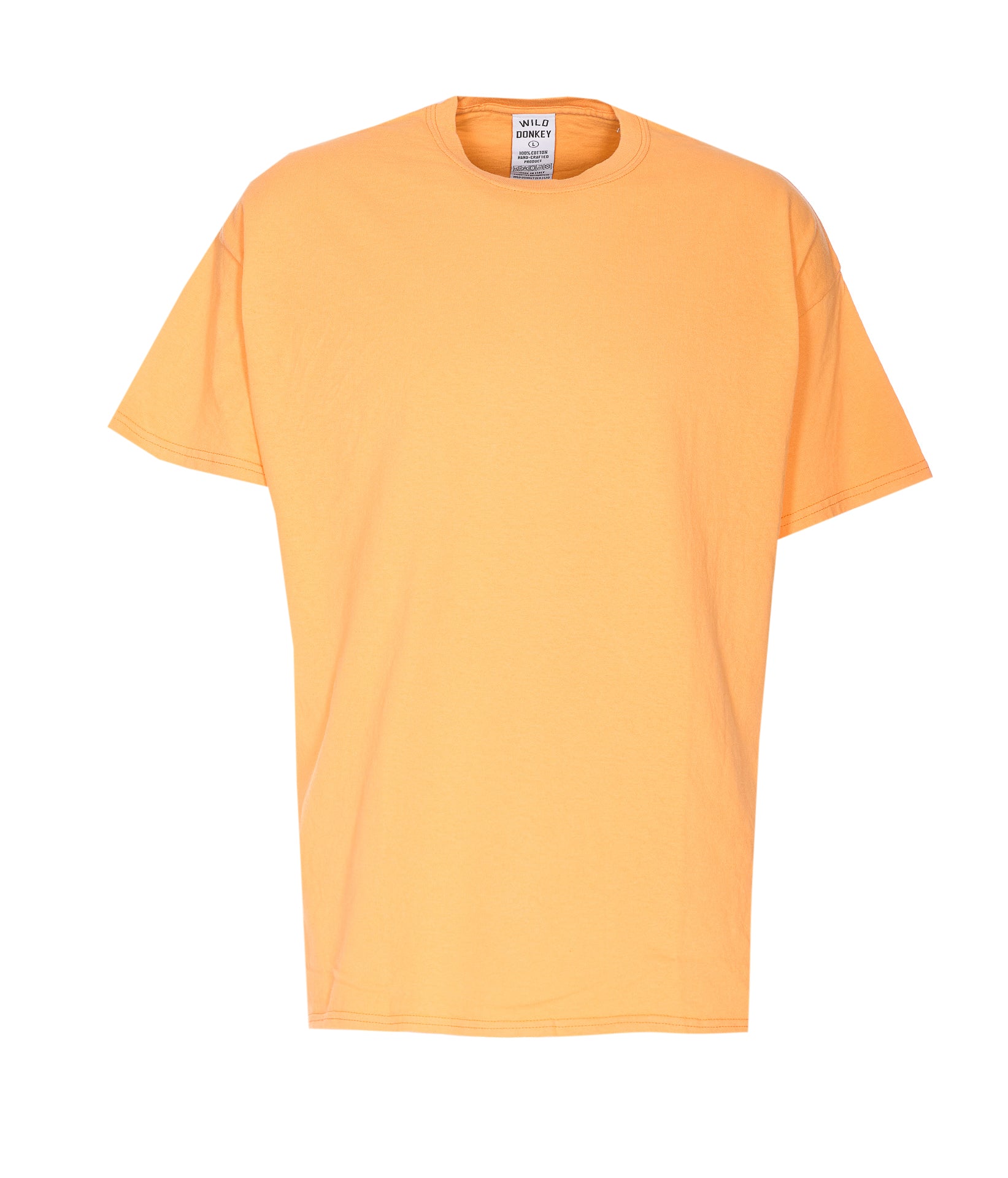 Wild Donkey T-Shirts And Polos Orange Cotton