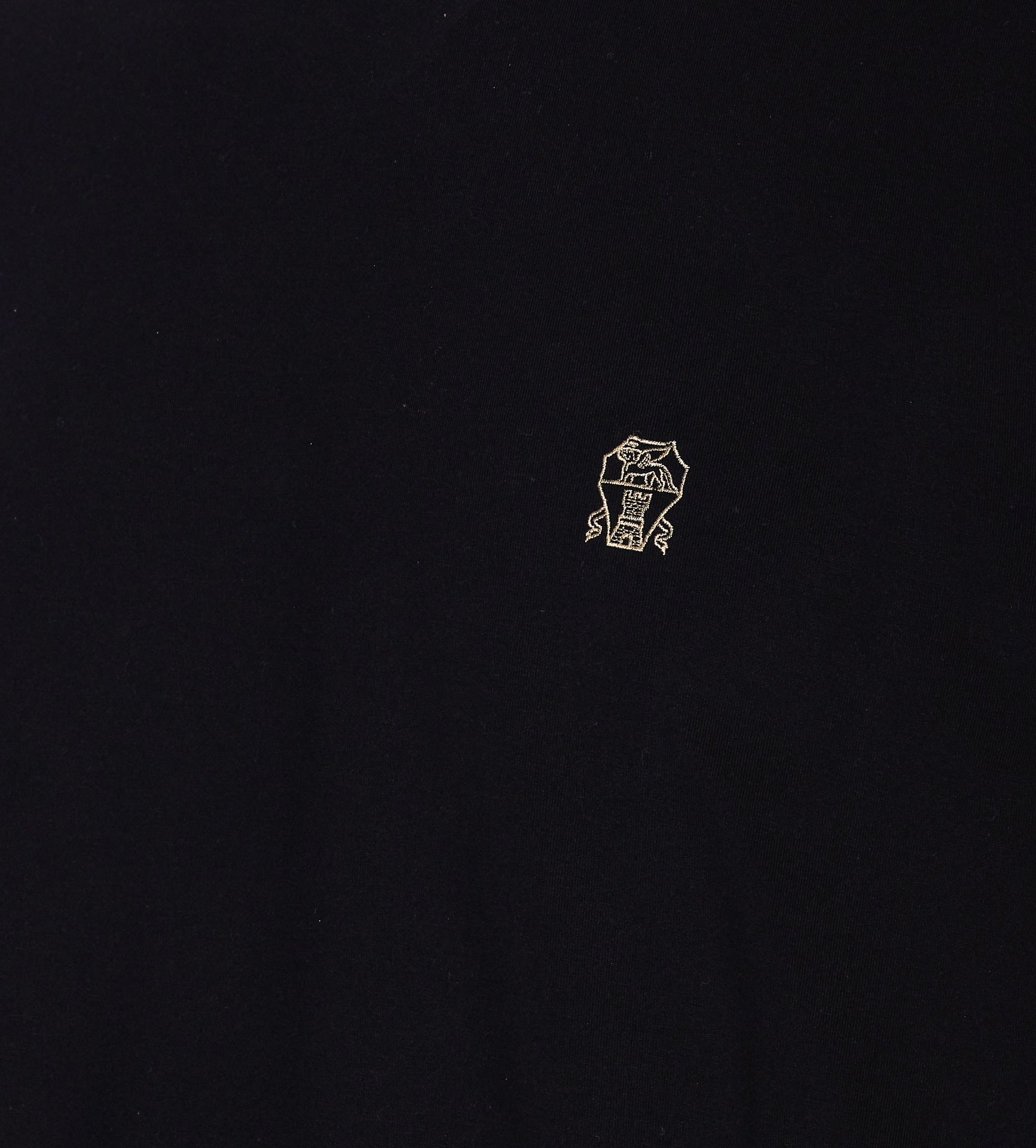 Brunello Cucinelli T-Shirts And Polos Black Cotton