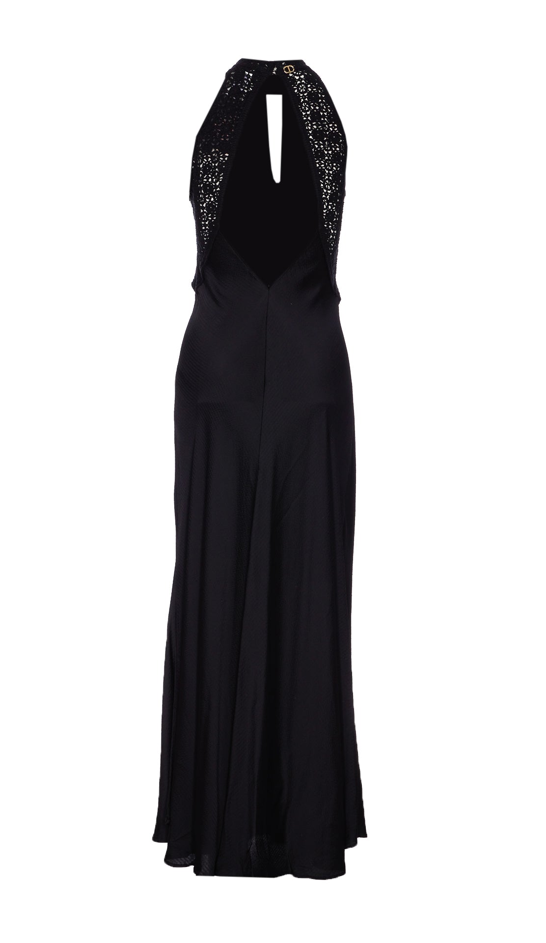 Twin-Set Dresses Black Viscose
