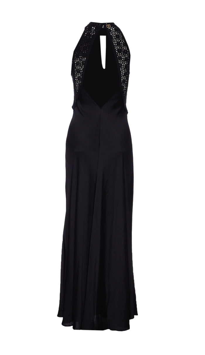 Twin-Set Dresses Black Viscose