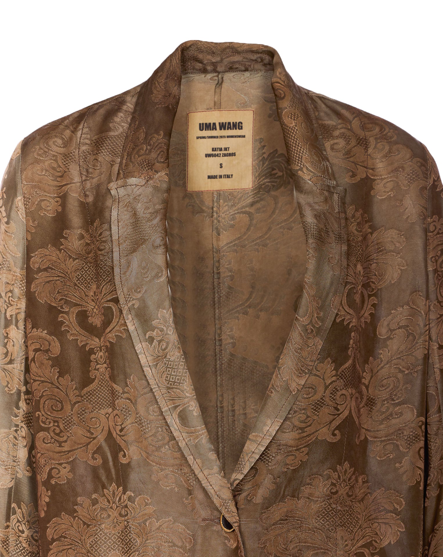 Uma Wang Jackets Brown Viscose