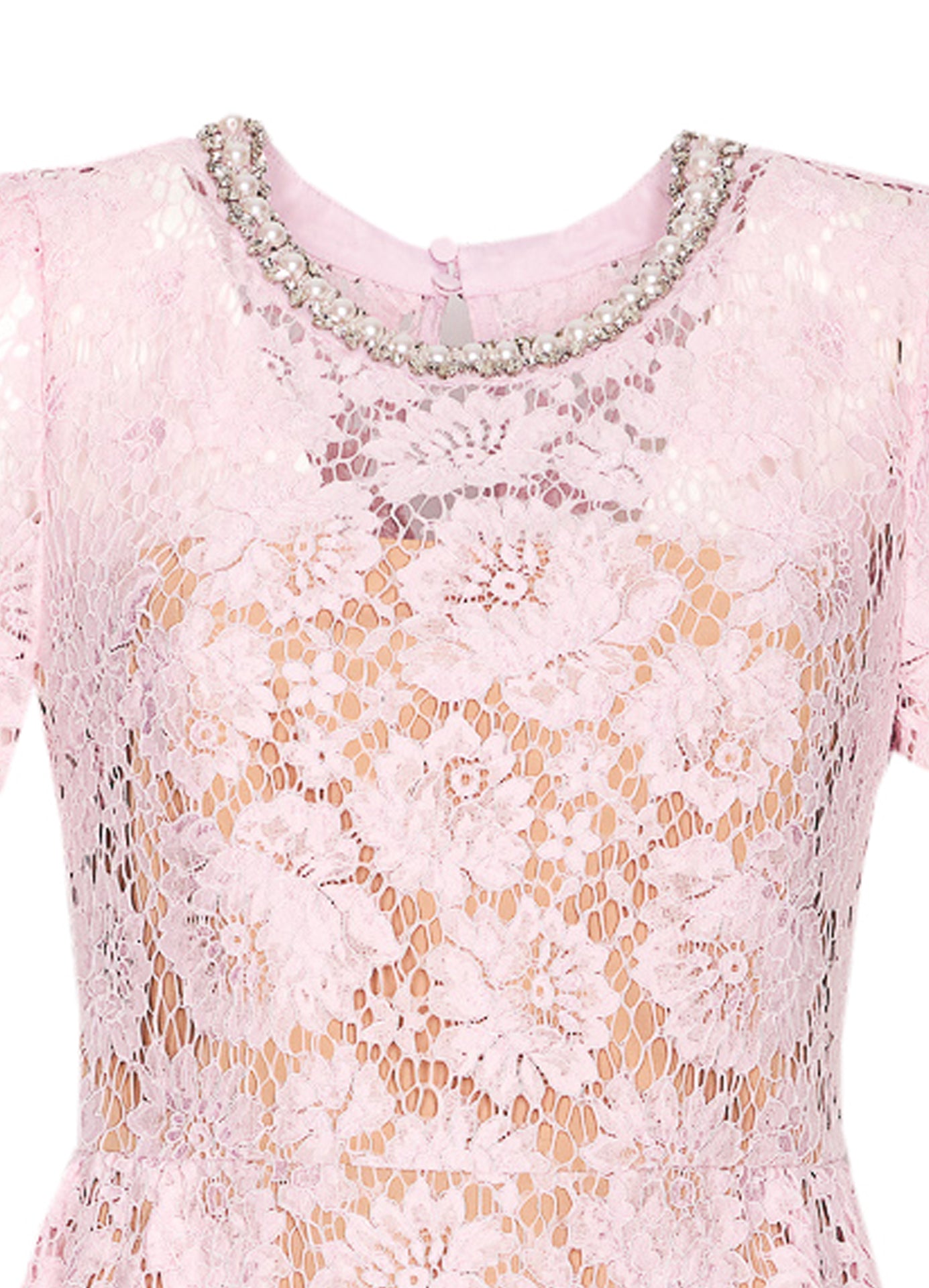 Self Portrait Dresses Pink Polyamide