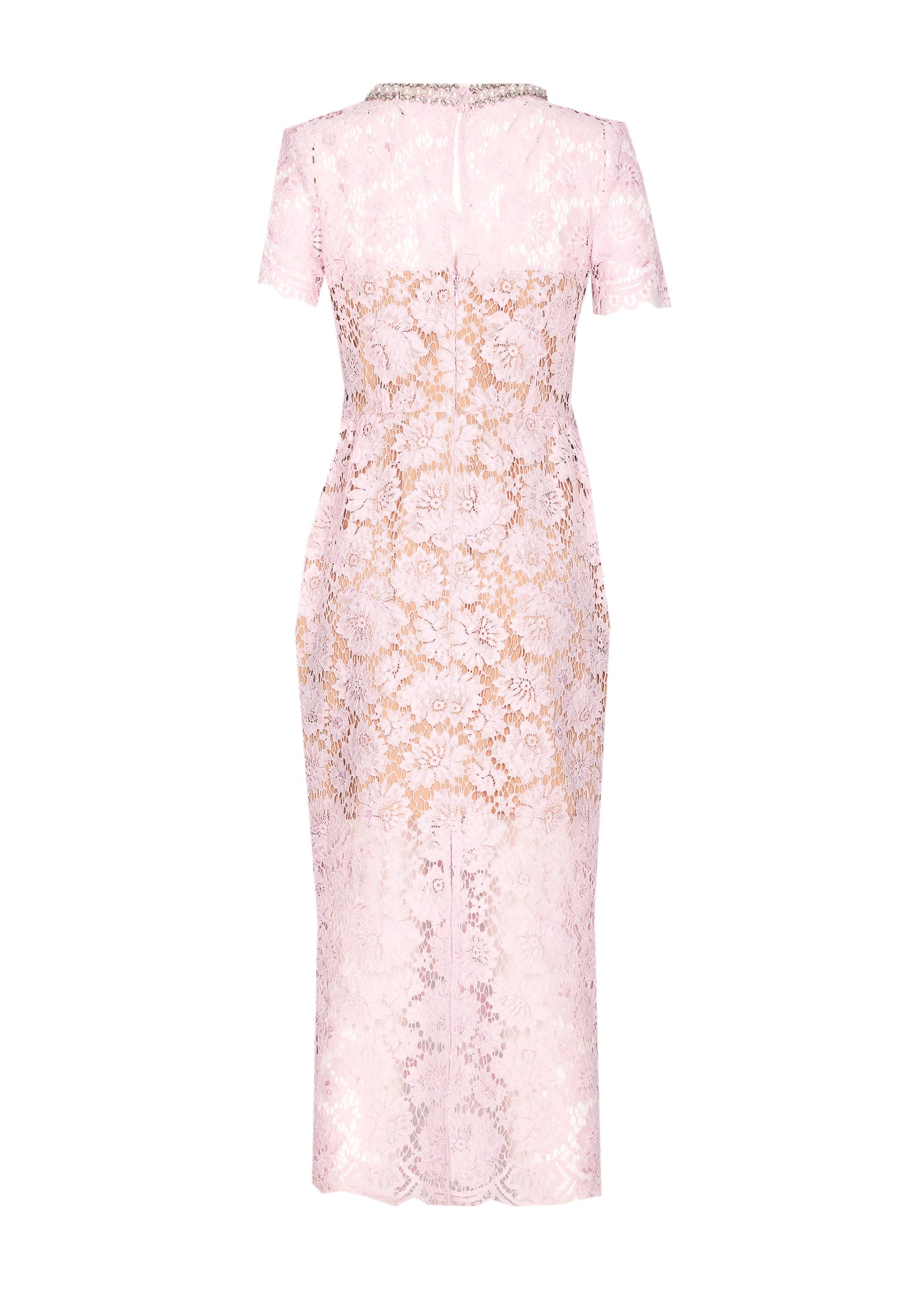 Self Portrait Dresses Pink Polyamide