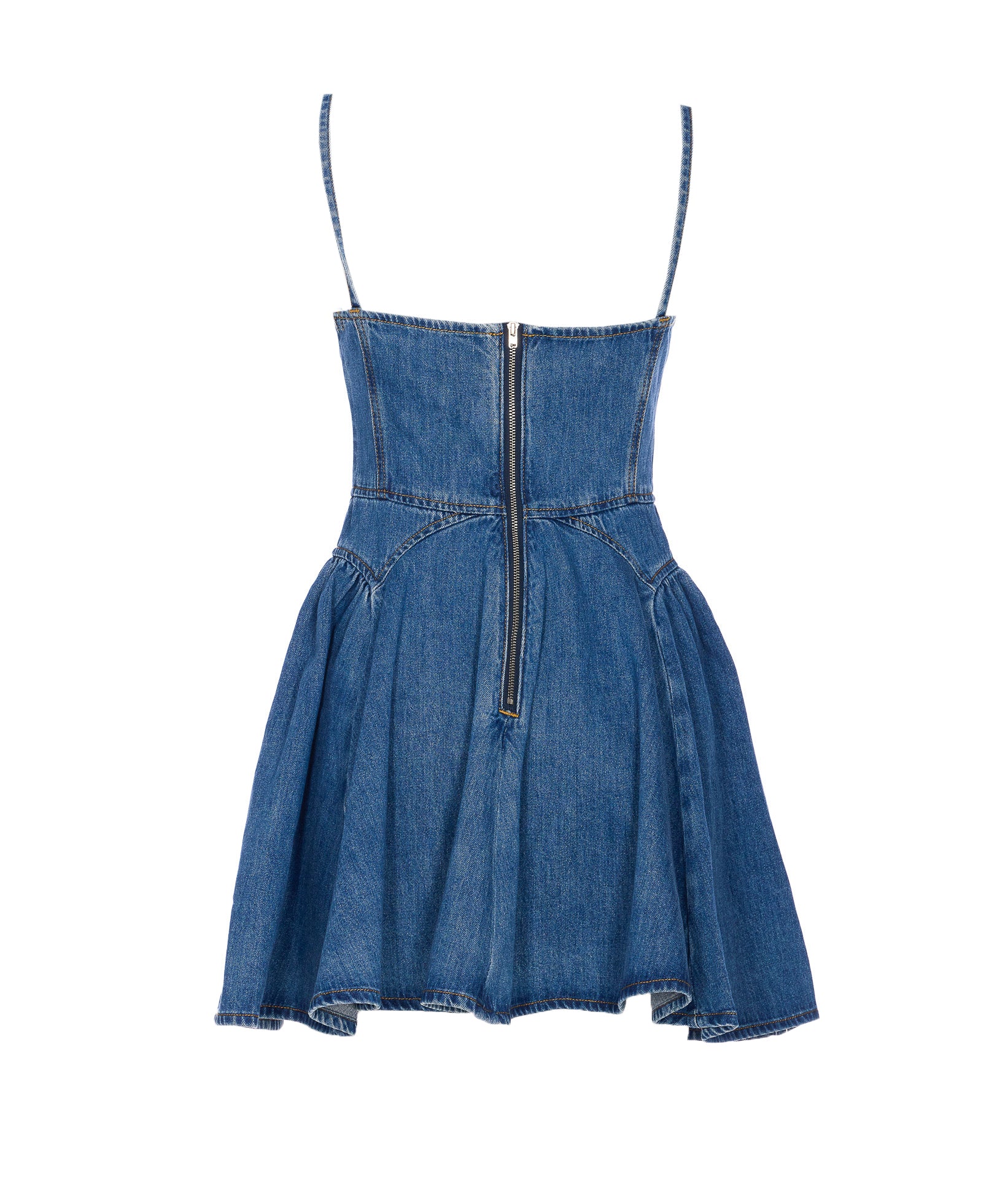Self Portrait Dresses Blue Cotton