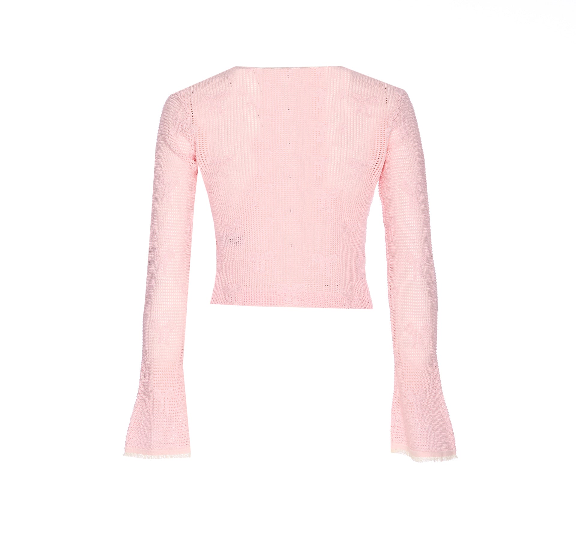 Self Portrait Sweaters Pink Cotton