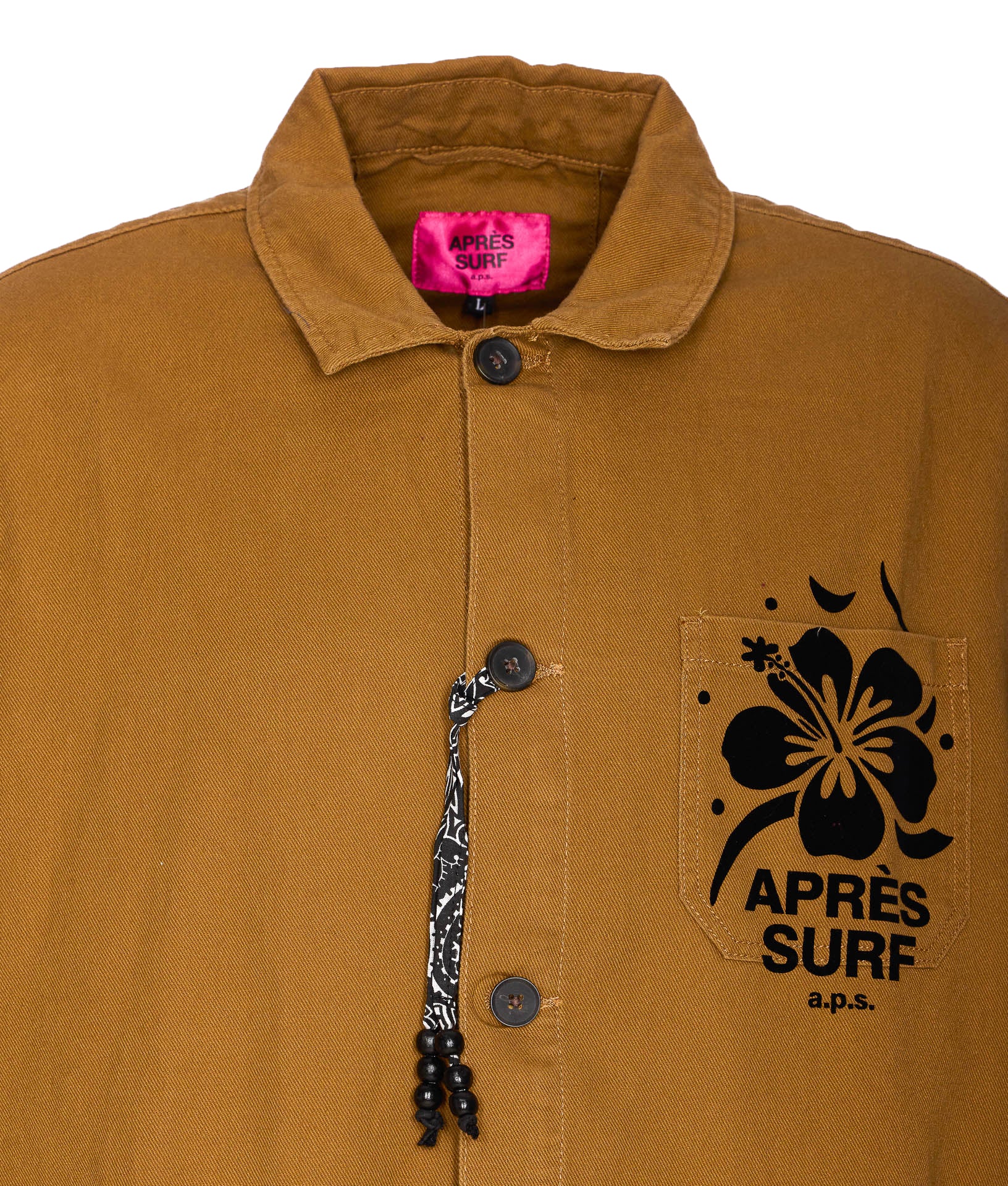 Apres Surf Jackets Brown Cotton