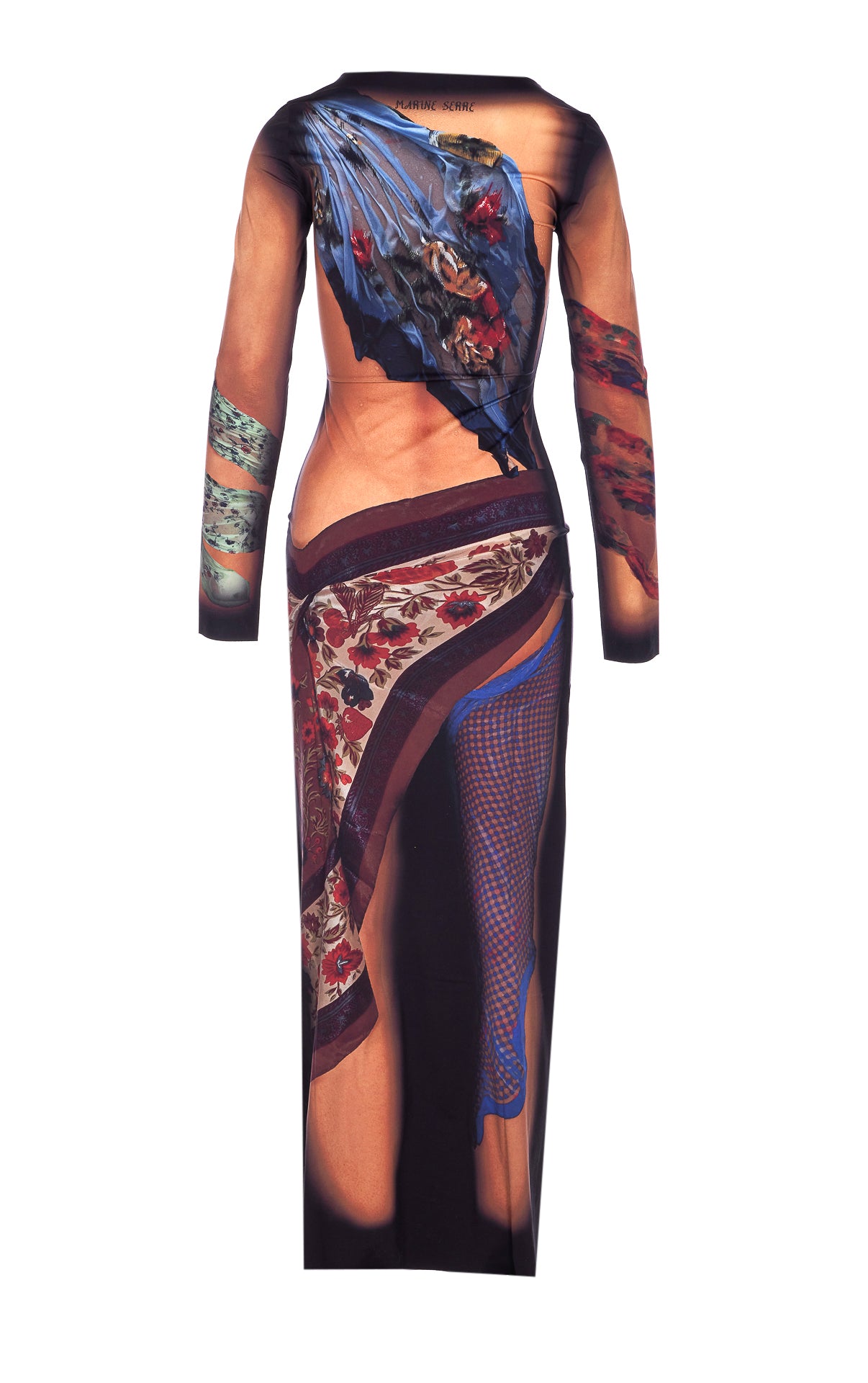 Marine Serre Dresses Multicolour Polyamide