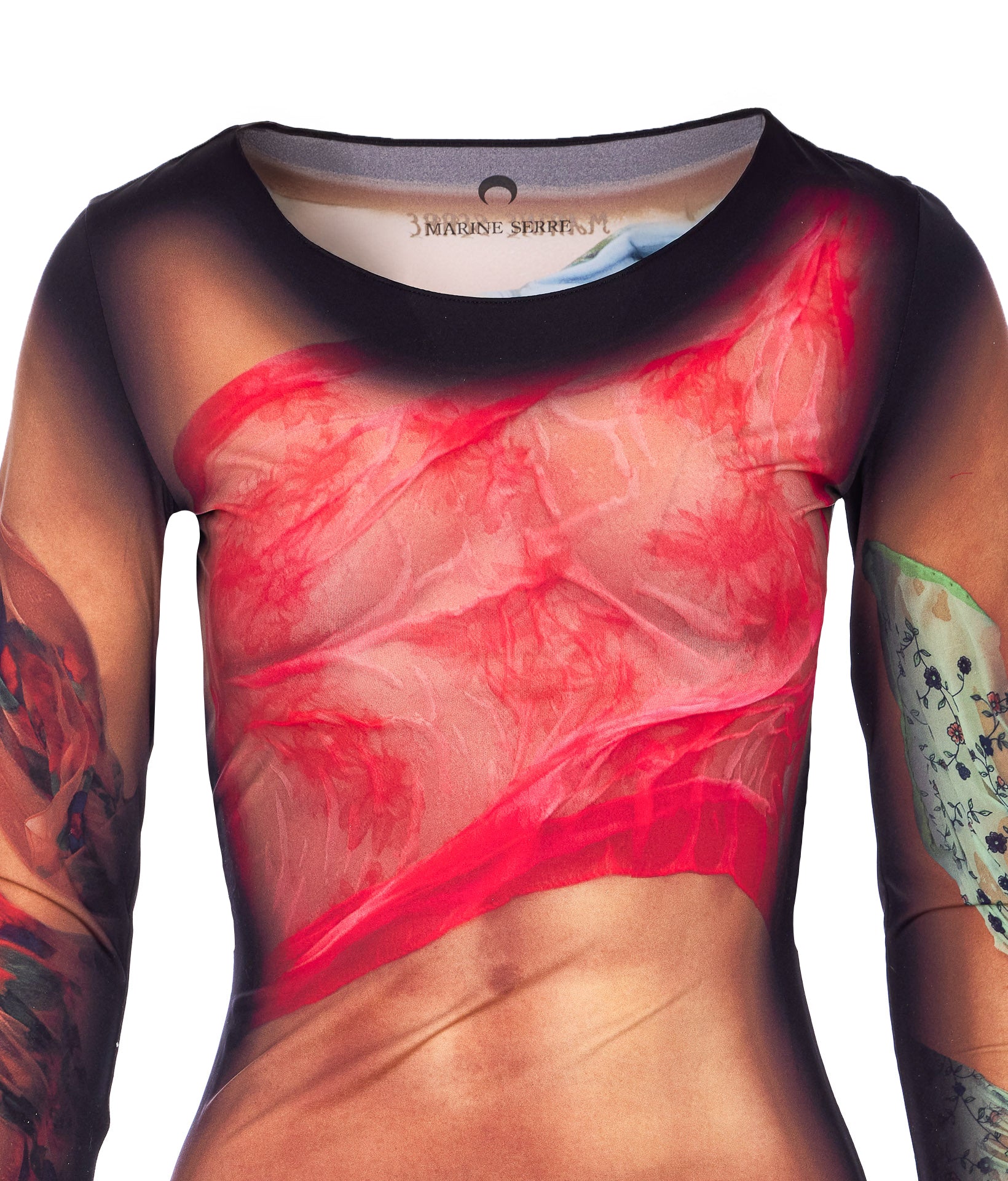 Marine Serre Dresses Multicolour Polyamide