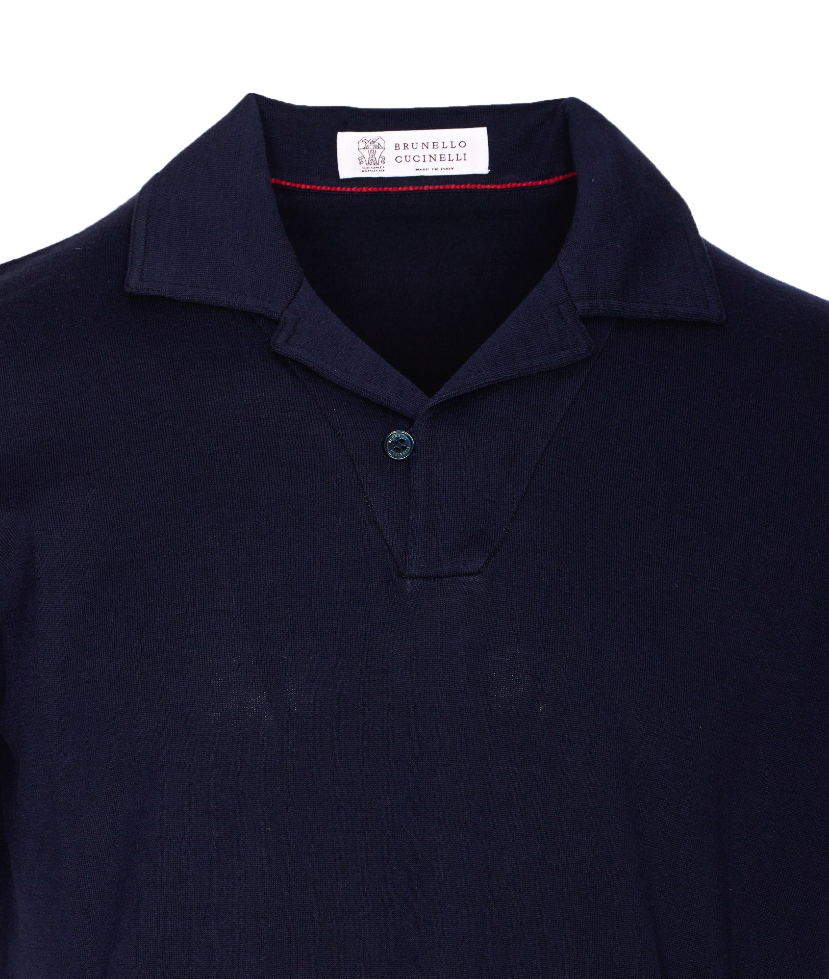 Brunello Cucinelli T-Shirts And Polos Blue Cotton