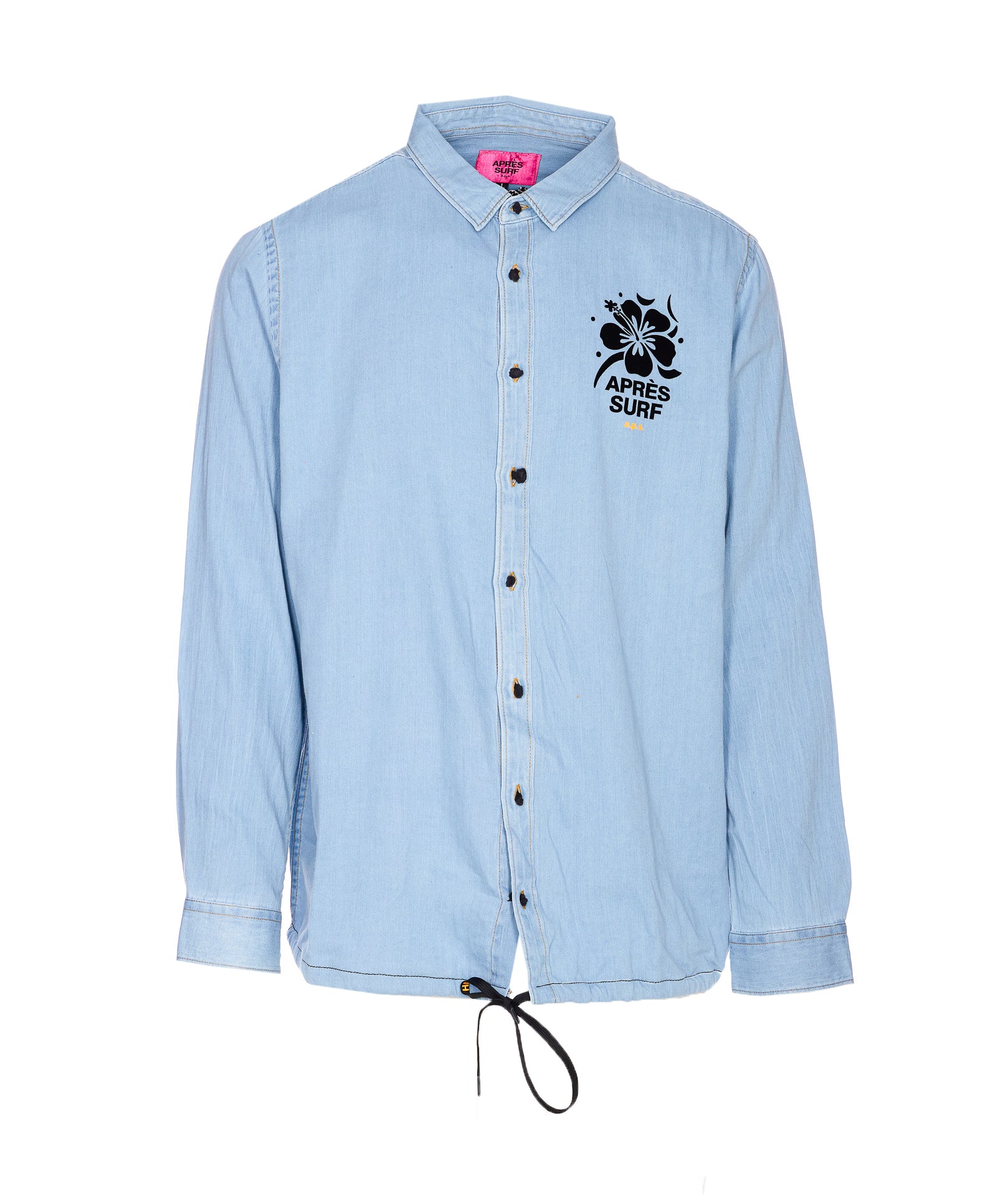 Apres Surf Shirts Blue Cotton