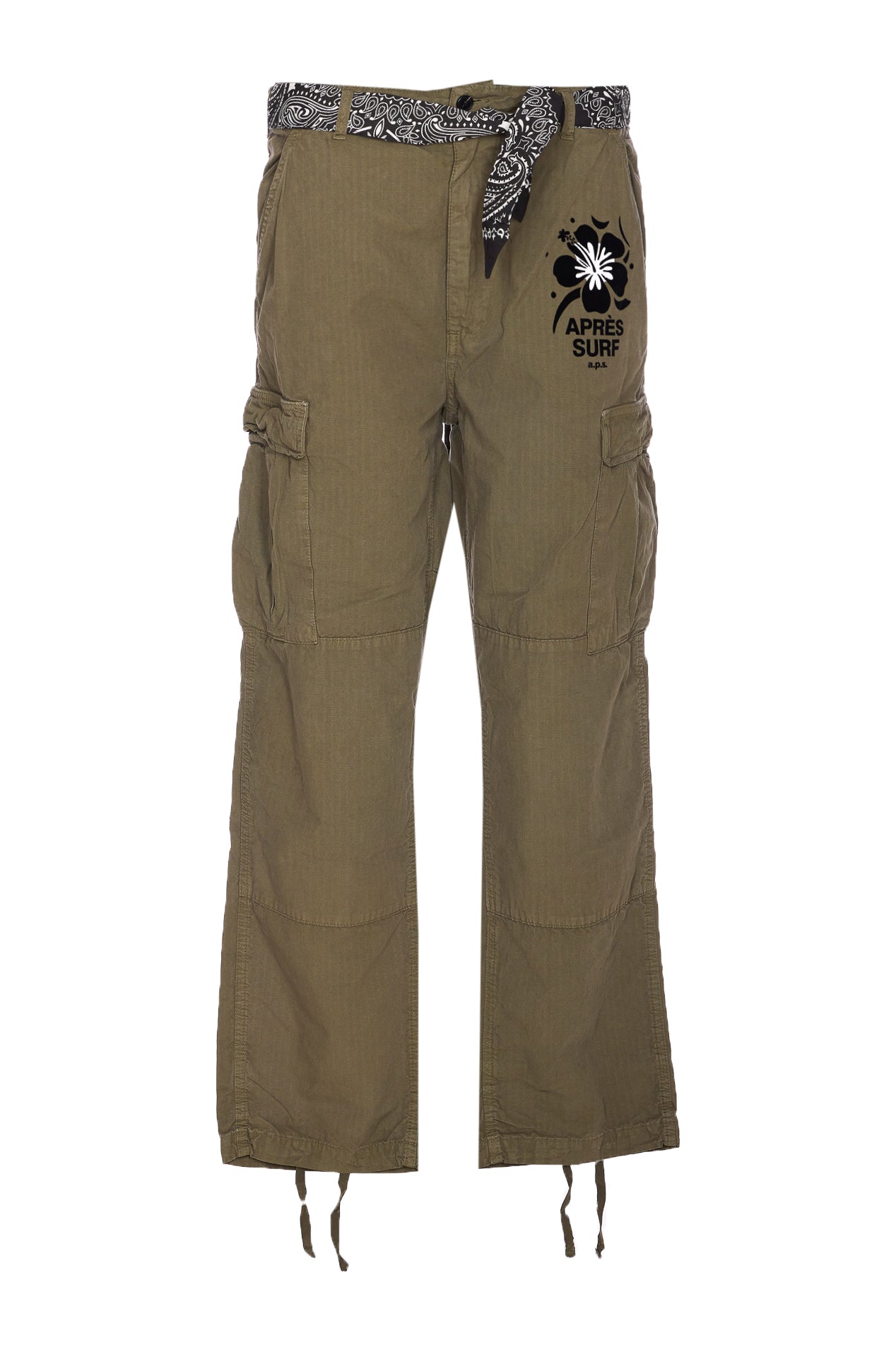 Apres Surf Trousers Green Cotton