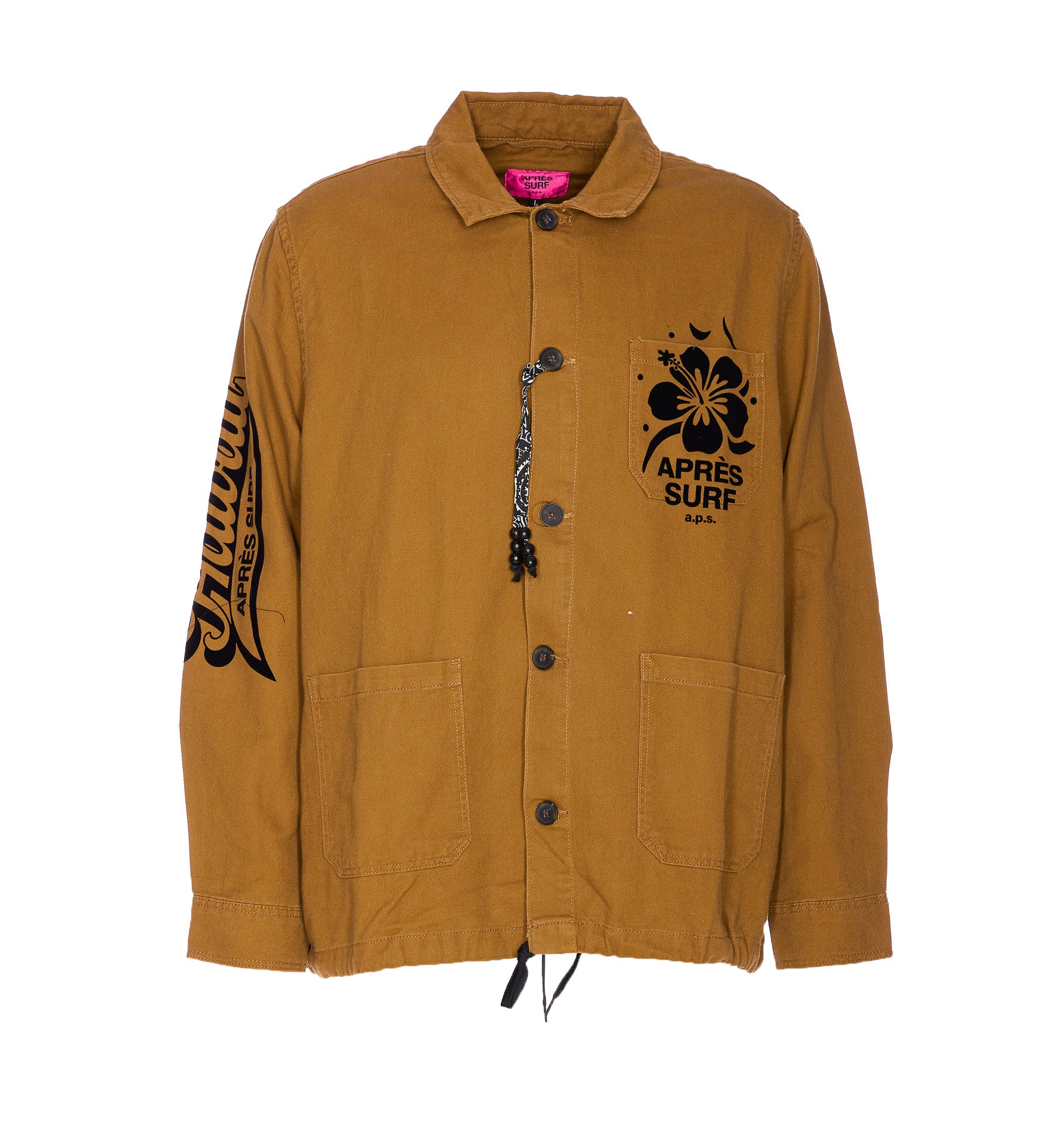 Apres Surf Jackets Brown Cotton