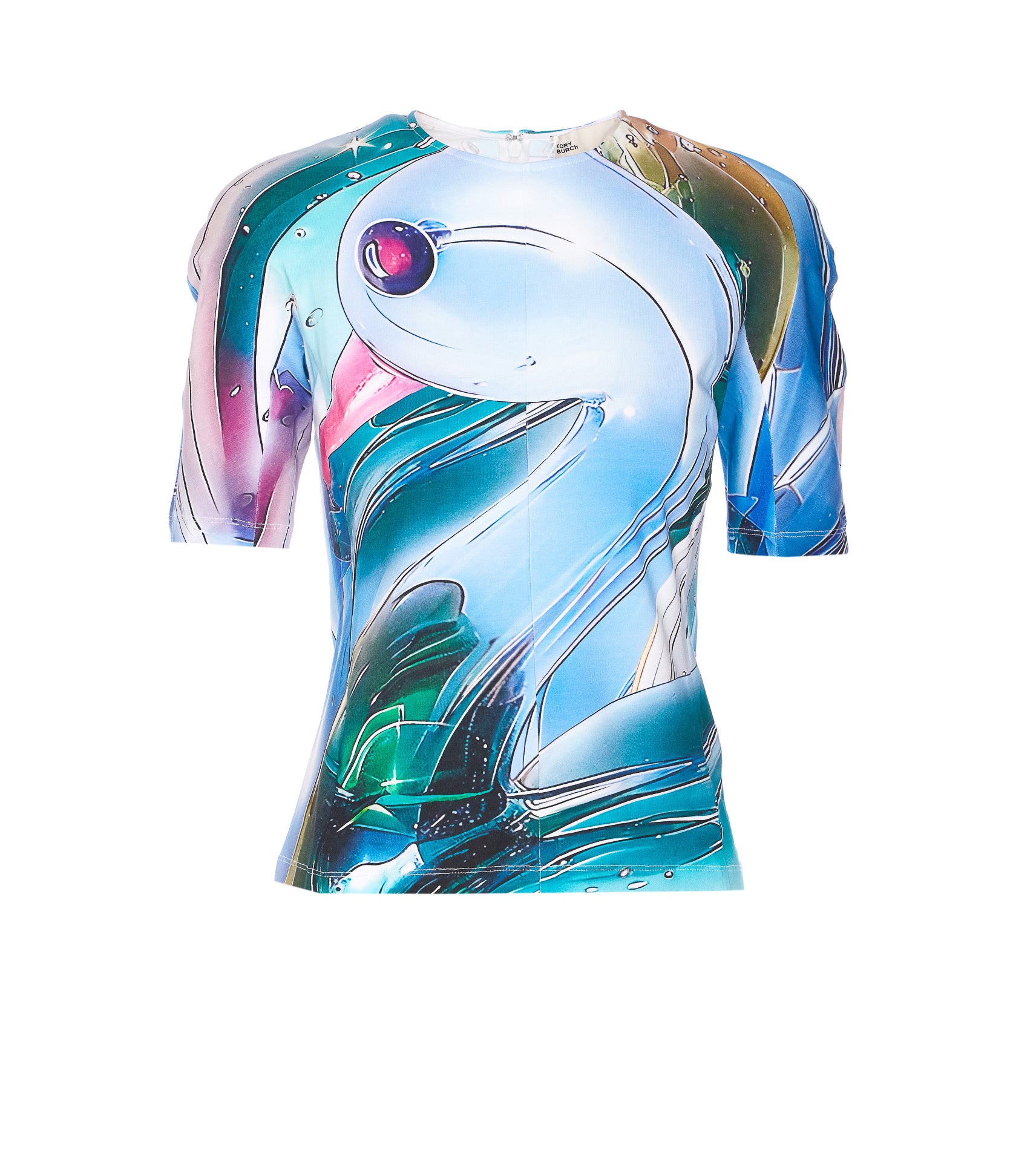 Tory Burch T-Shirts And Polos Multicolour Cotton