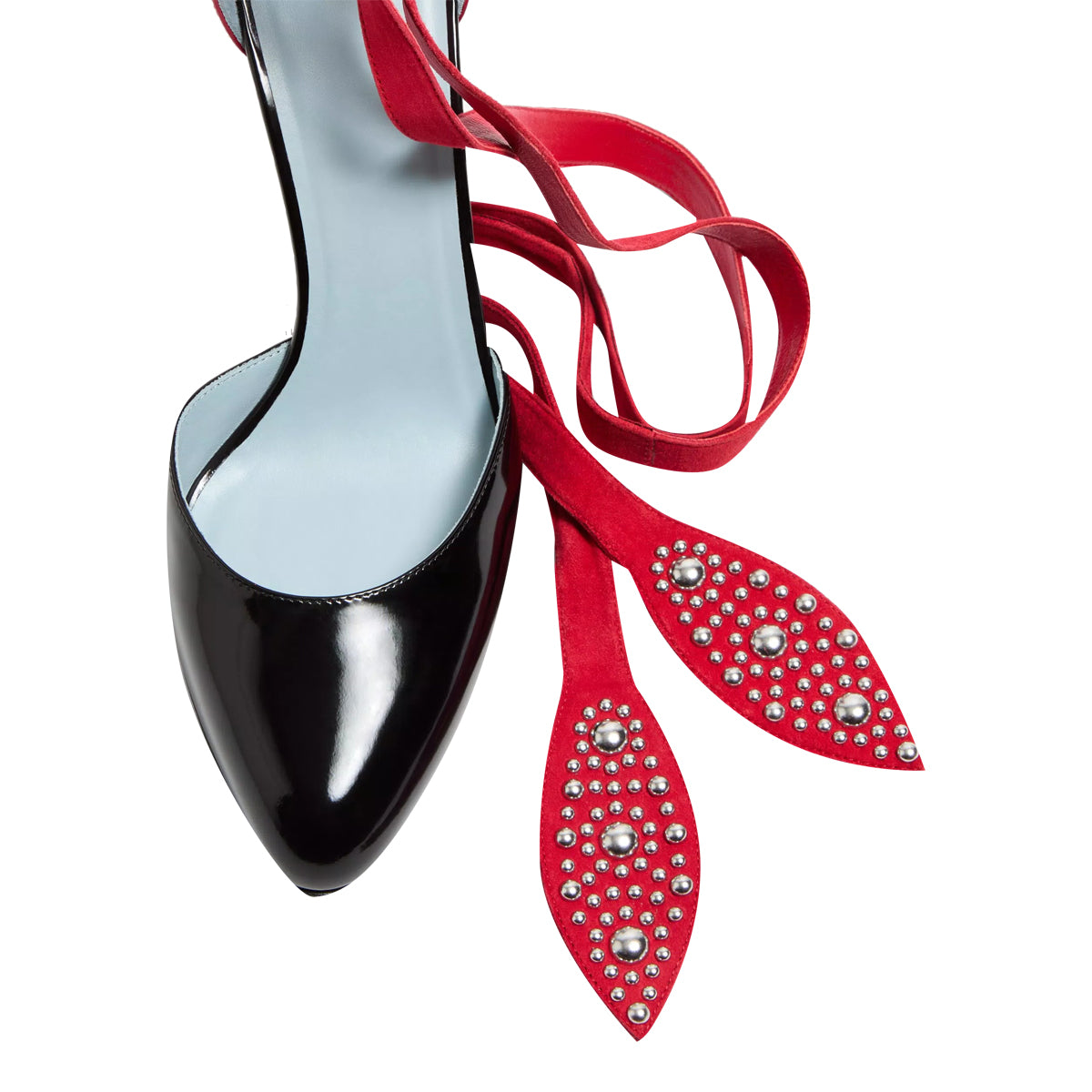 Valentino Garavani With Heel Black Calf Leather/leather Sole