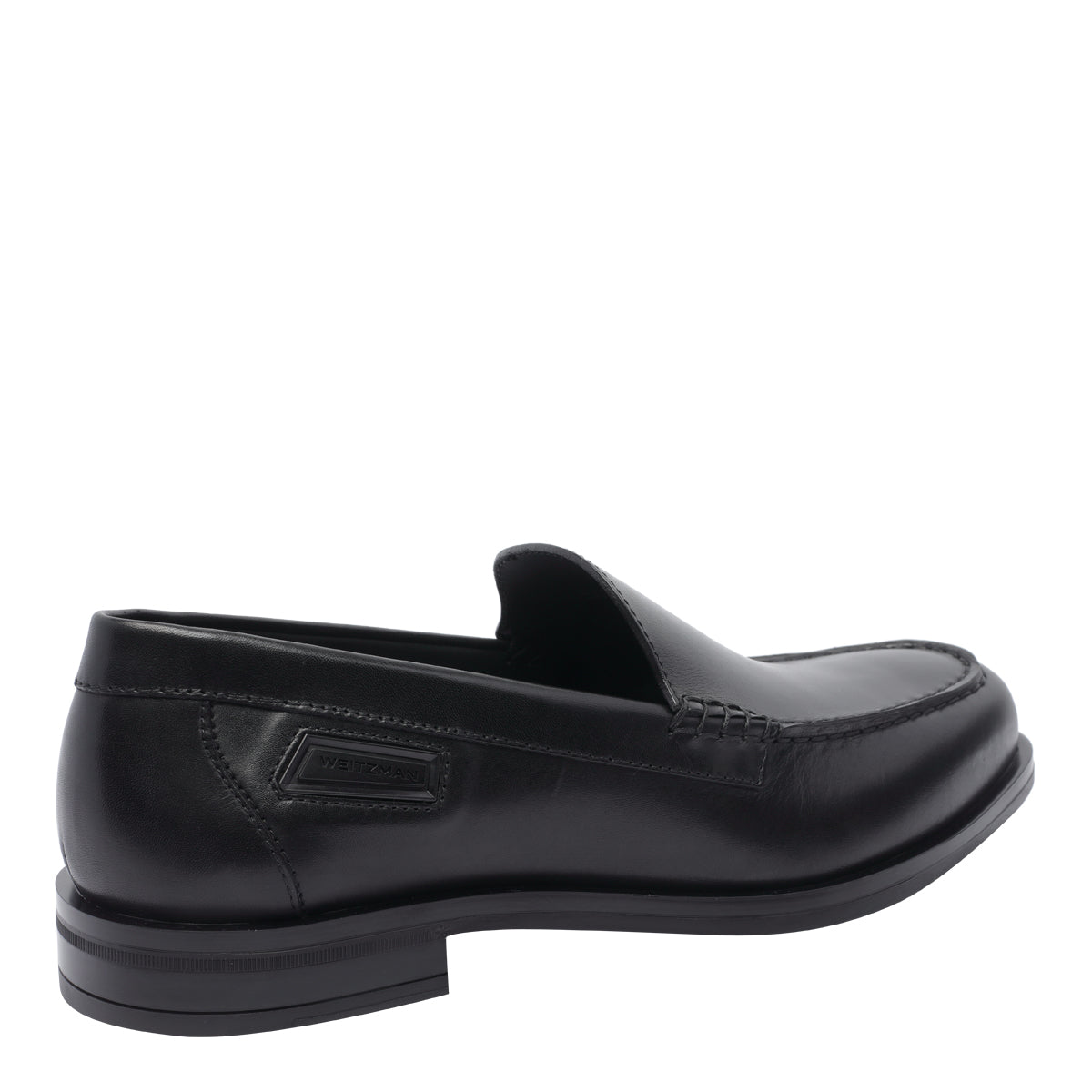 Stuart Weitzman Flat Shoes Black Calf Leather/rubber Sole