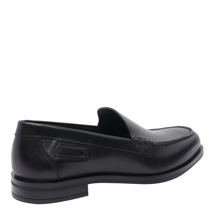 Stuart Weitzman Flat Shoes Black Calf Leather/rubber Sole