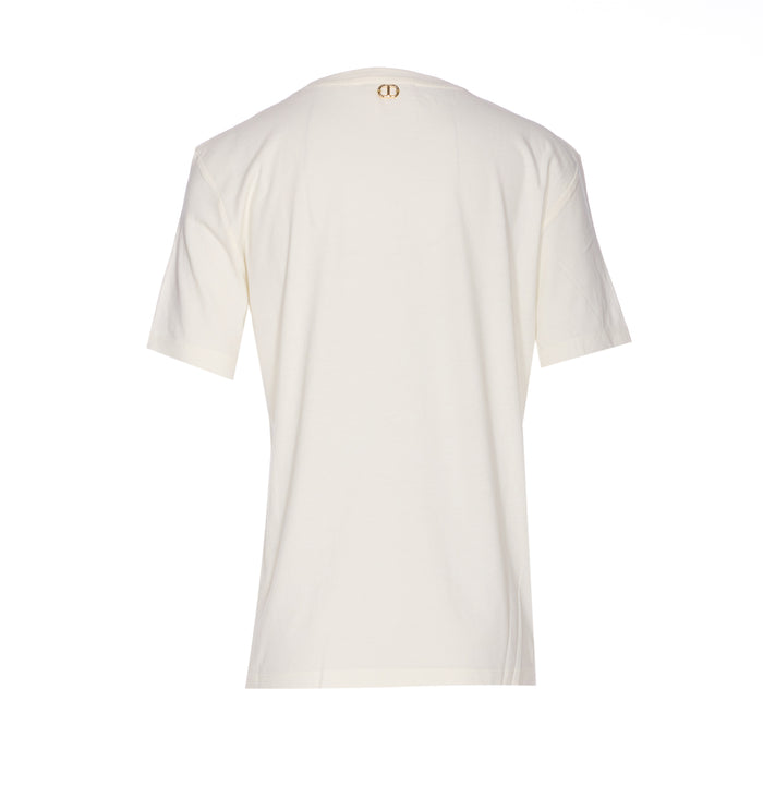 Twin-Set T-Shirts And Polos White Cotton