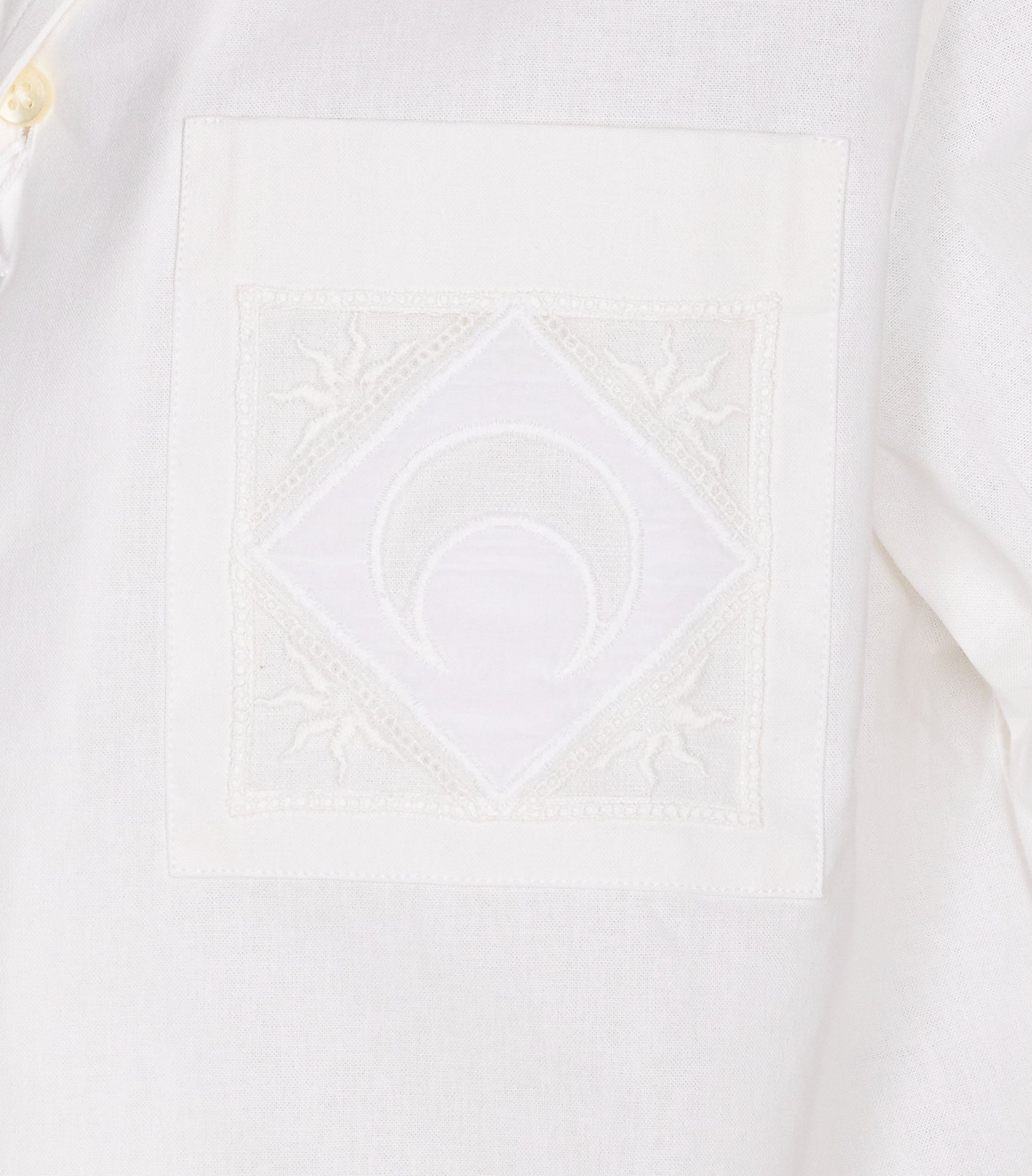 Marine Serre Shirts White Cotton