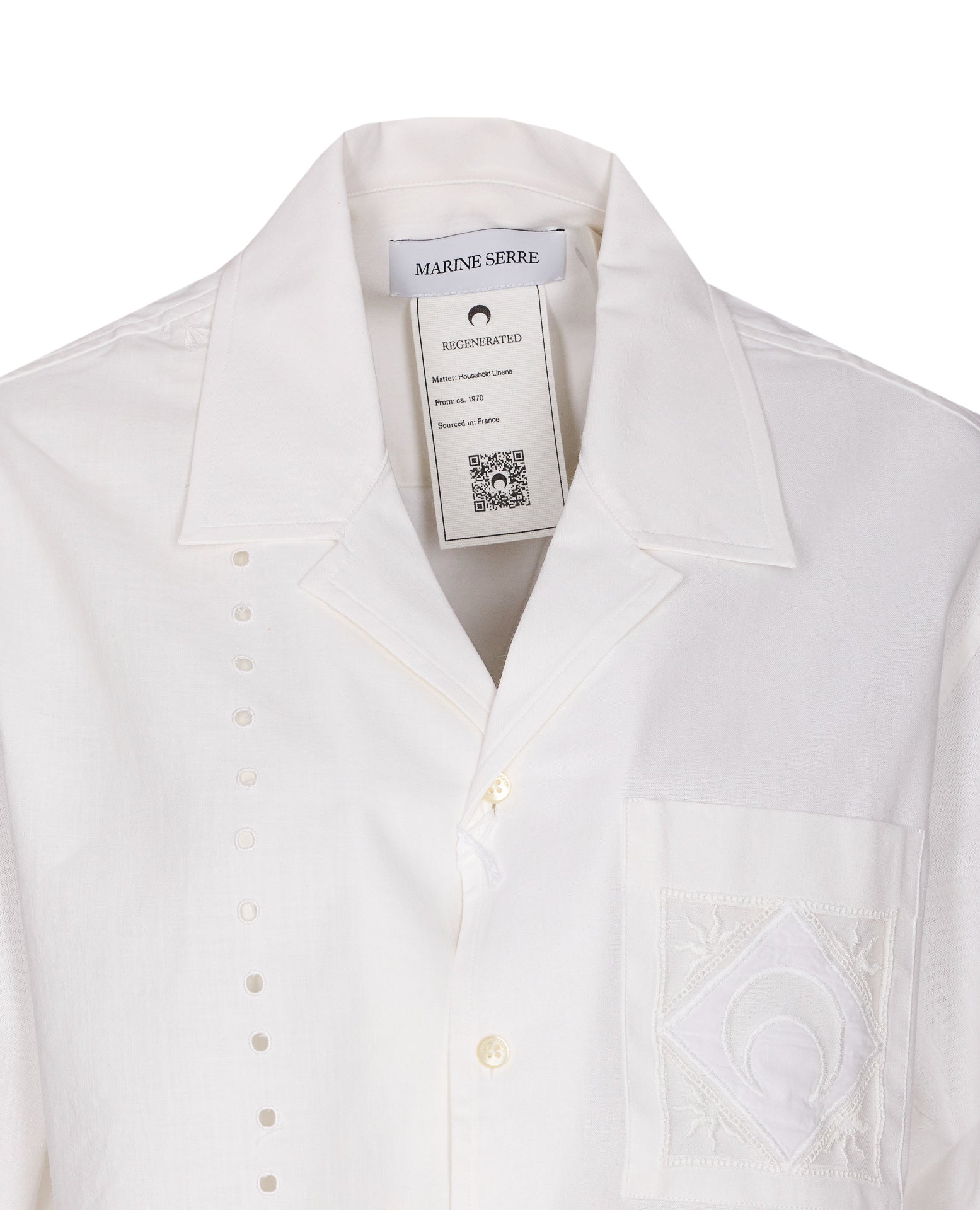 Marine Serre Shirts White Cotton