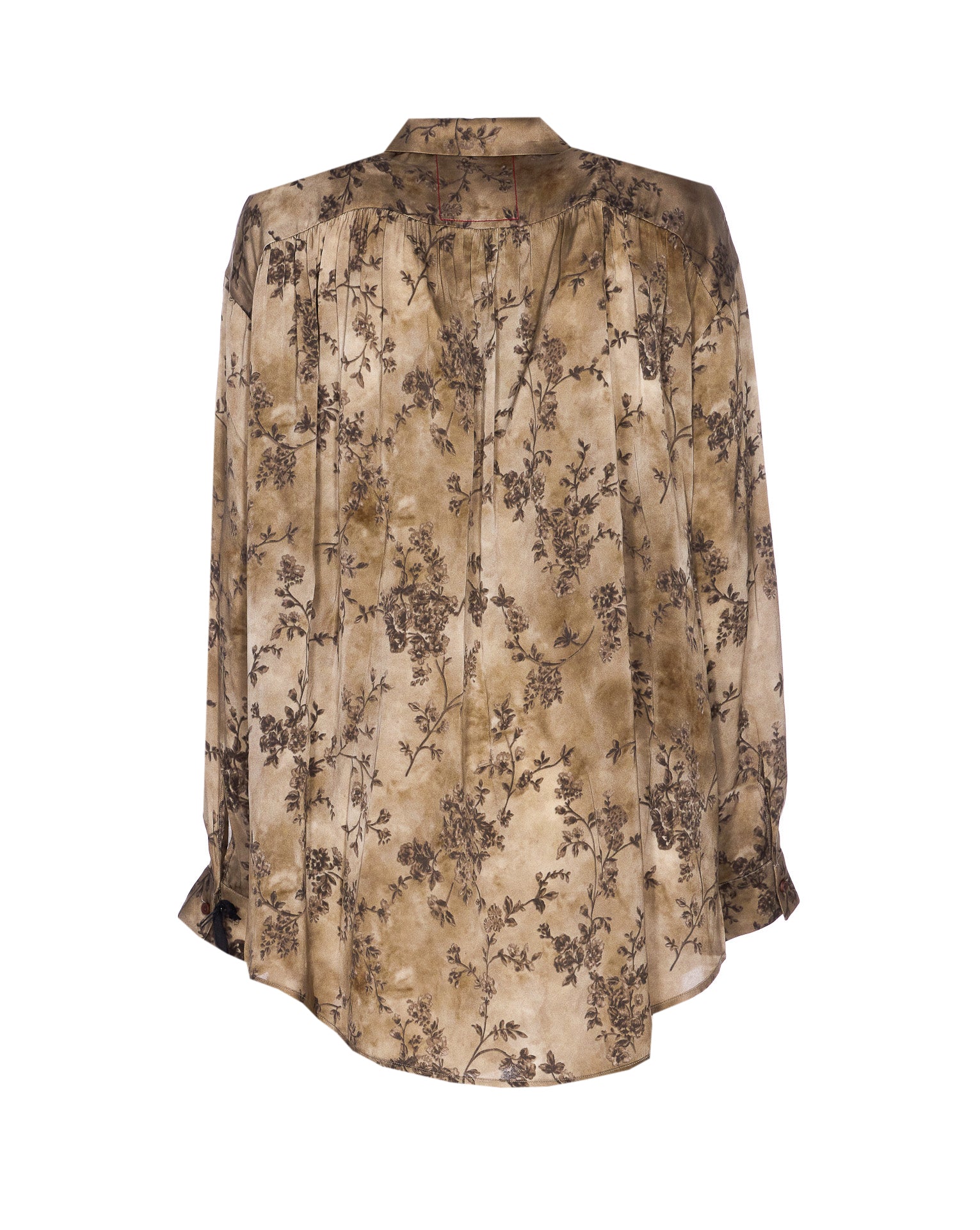 Uma Wang Top Brown Silk