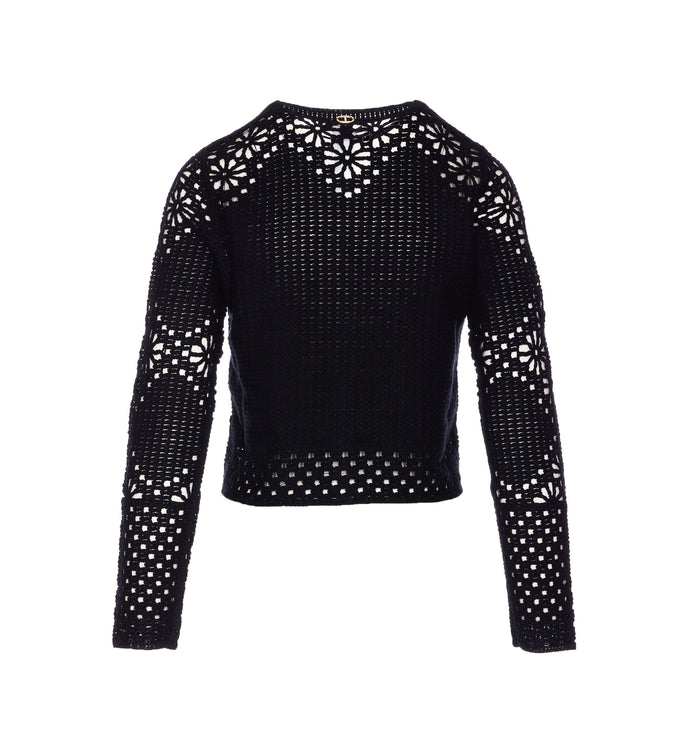 Twin-Set Jackets Black Cotton
