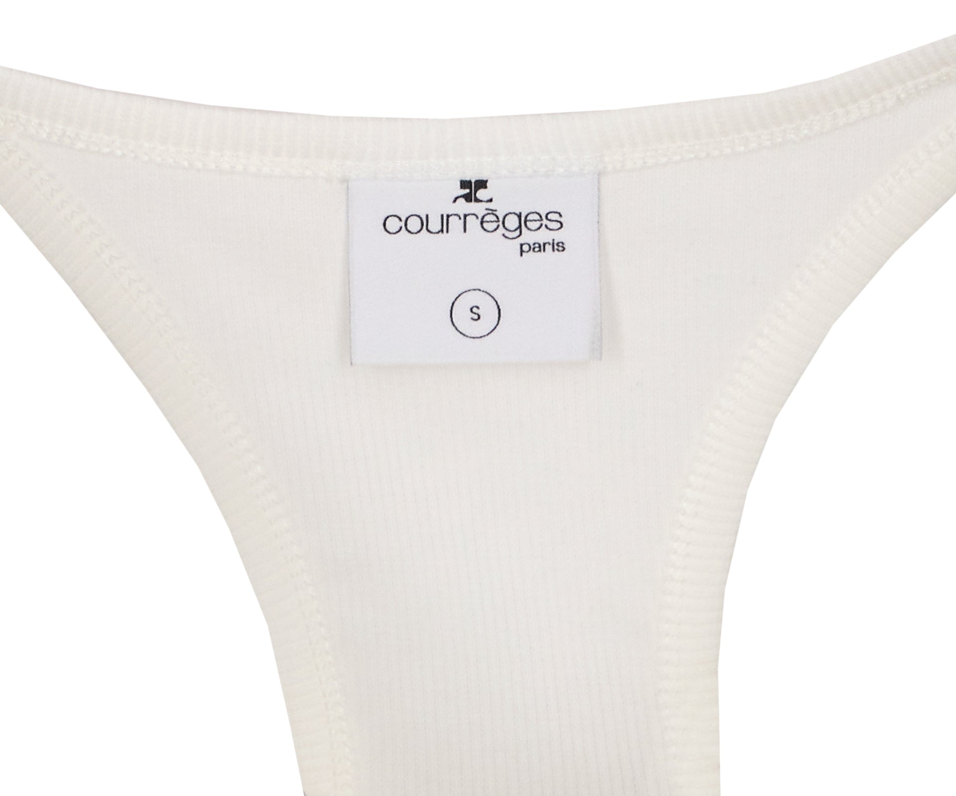 Courreges Dresses White Cotton