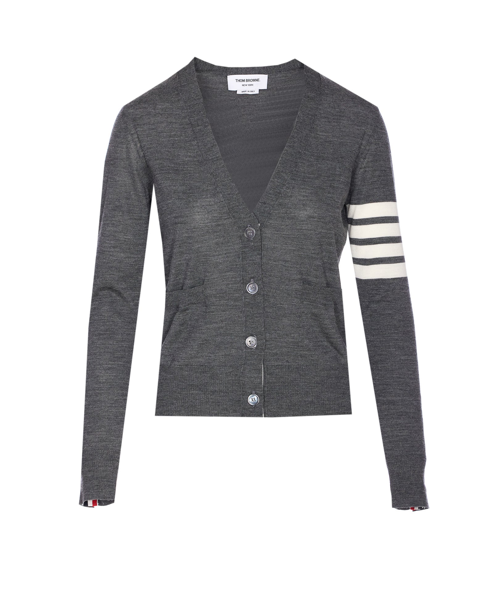 Thom Browne Sweaters Grey Virgin Wool