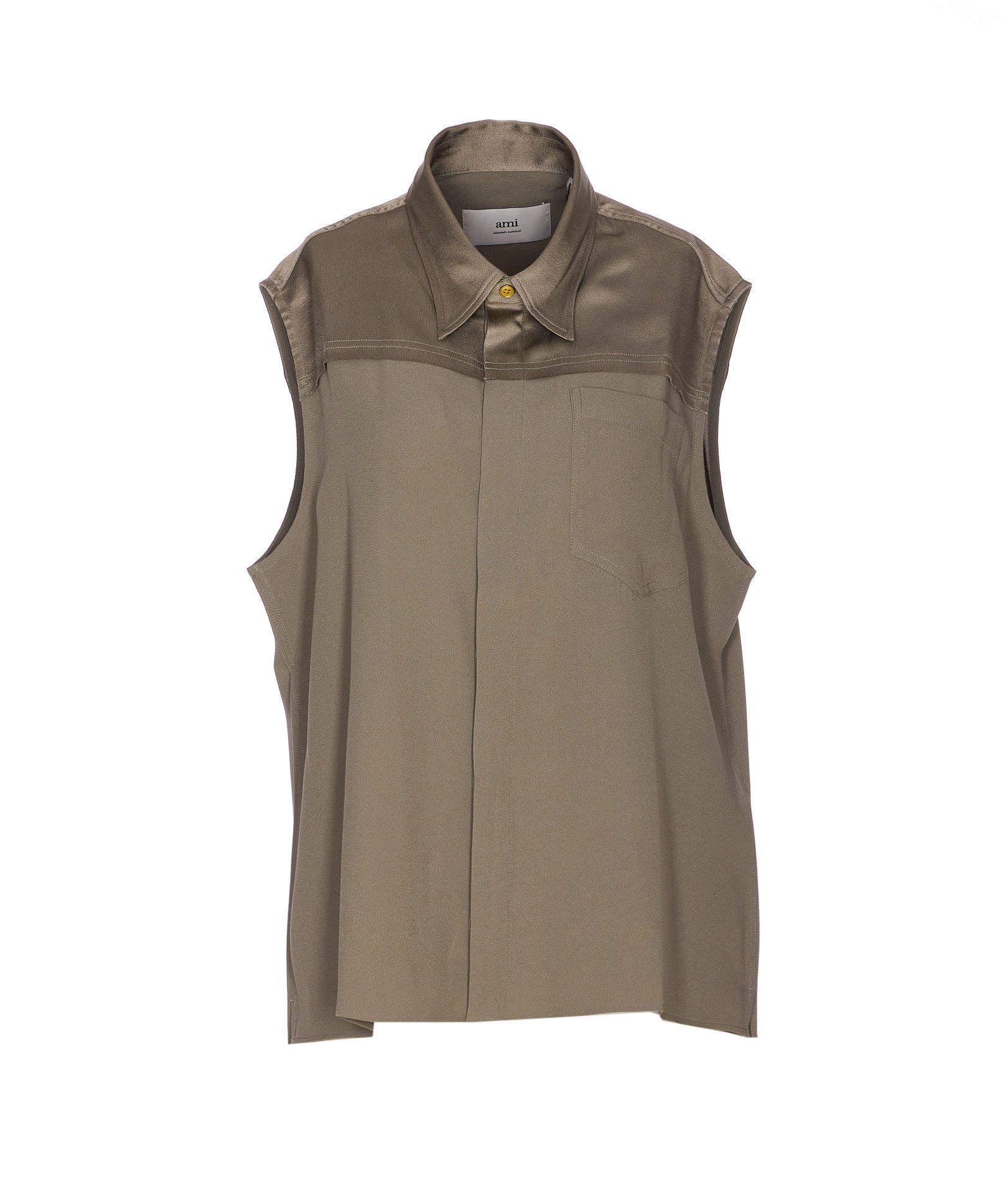 Ami Alexandre Matiussi Shirts Green Acetate