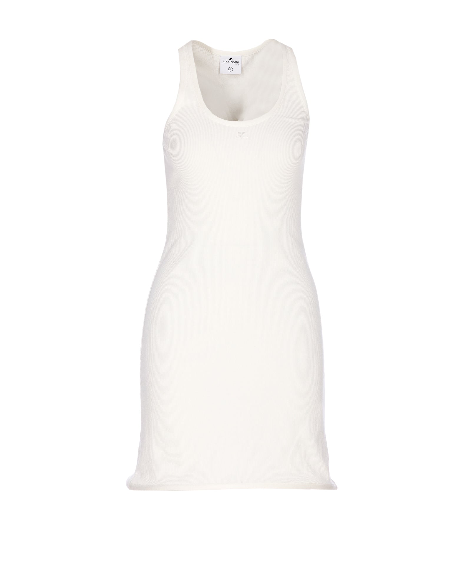 Courreges Dresses White Viscose