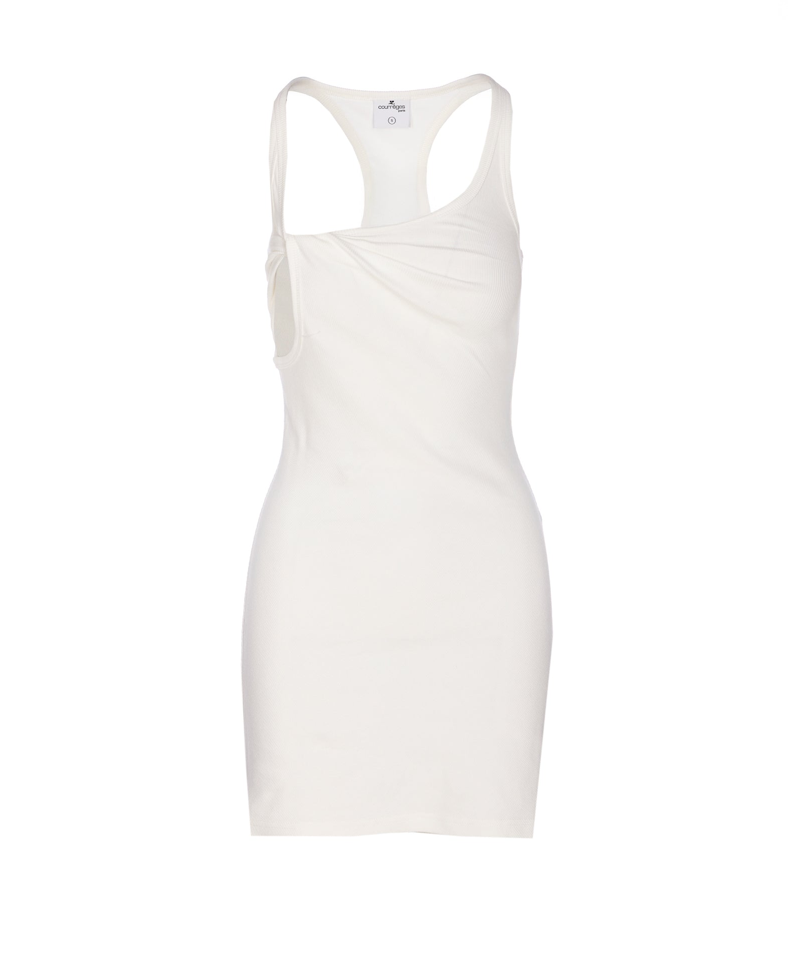 Courreges Dresses White Cotton