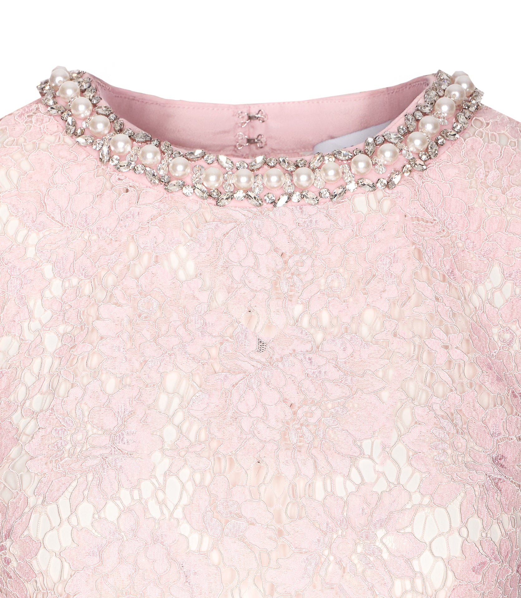 Self Portrait Top Pink Polyamide