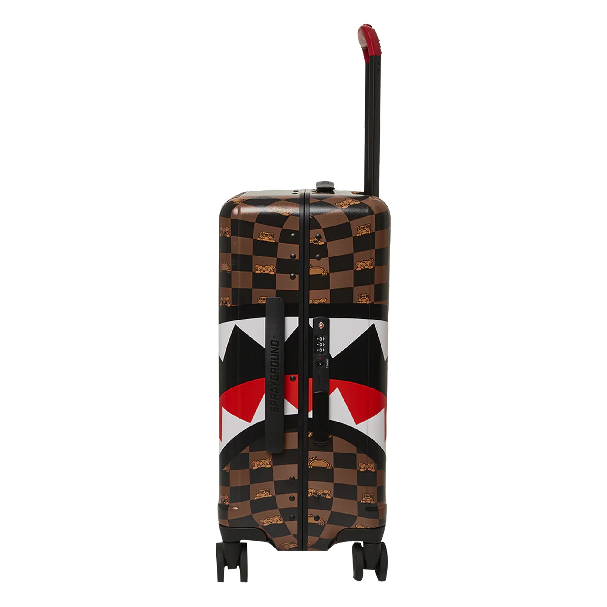 Sprayground Suitcases Brown Pvc